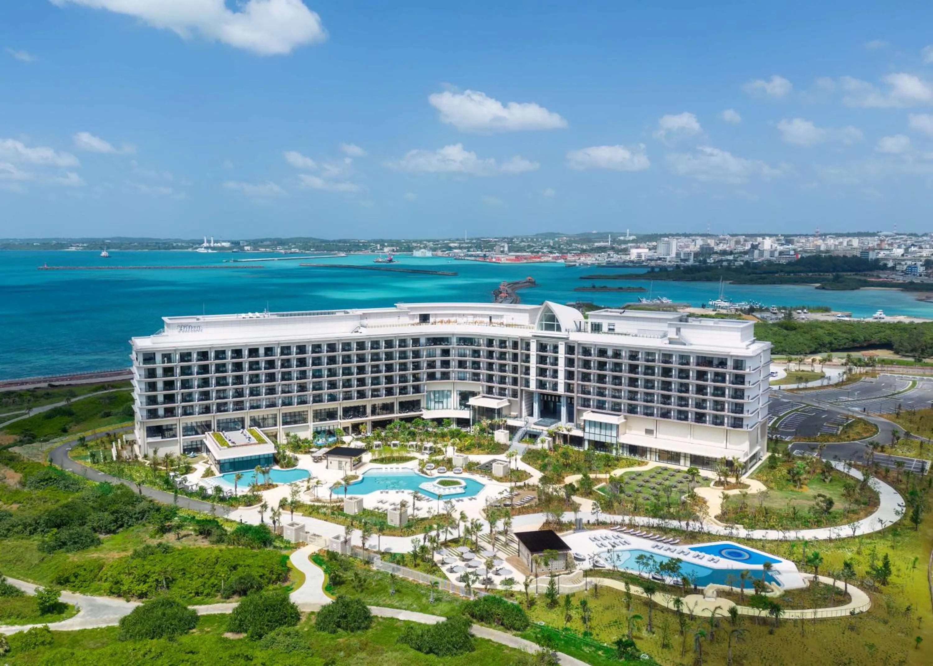 Property building in Hilton Okinawa Miyako Island Resort