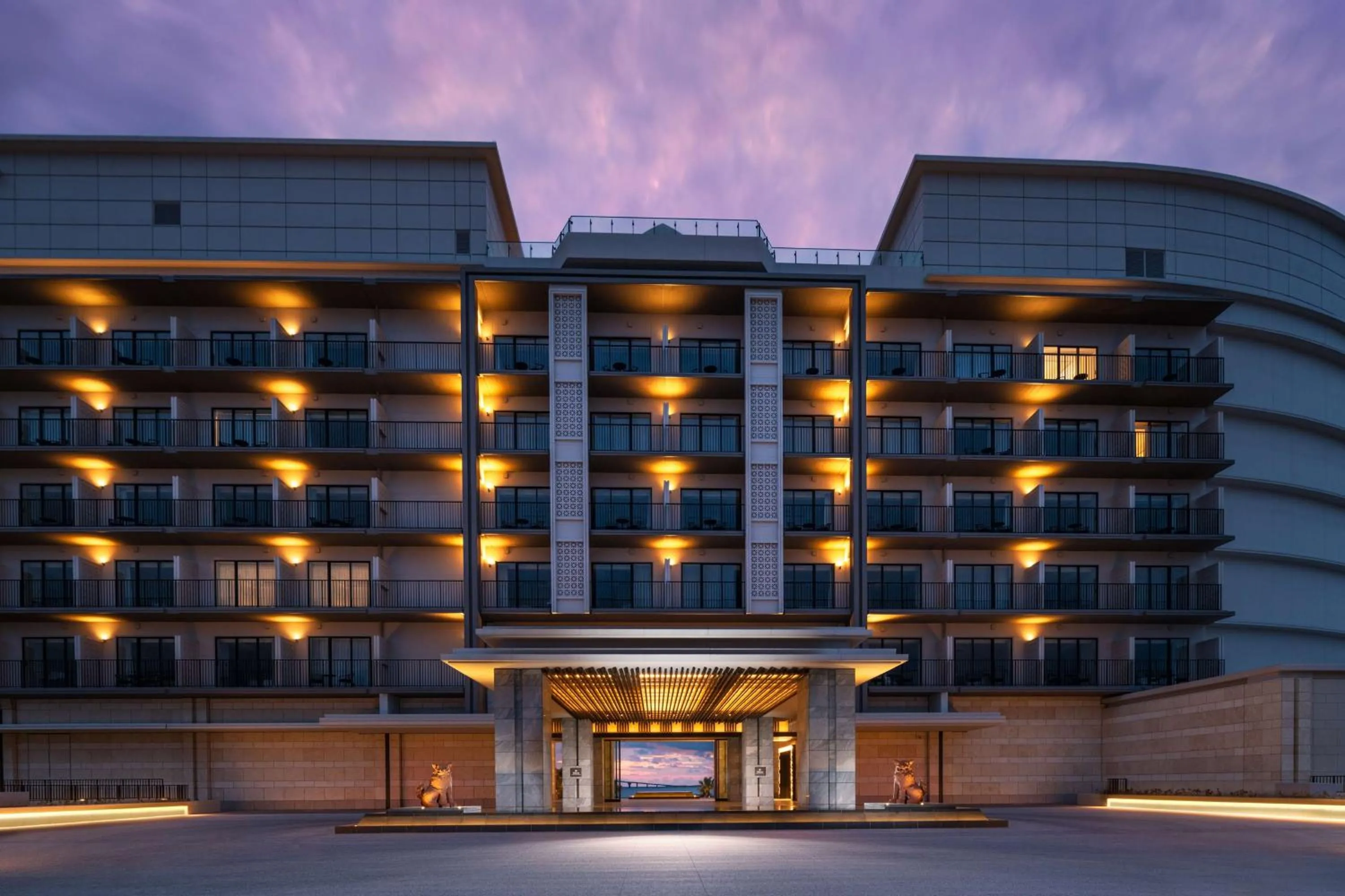 Property building in Hilton Okinawa Miyako Island Resort