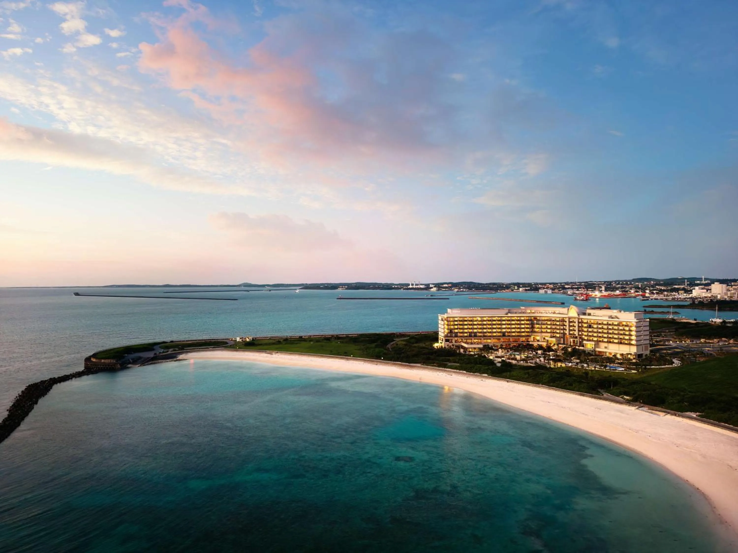 Property building in Hilton Okinawa Miyako Island Resort