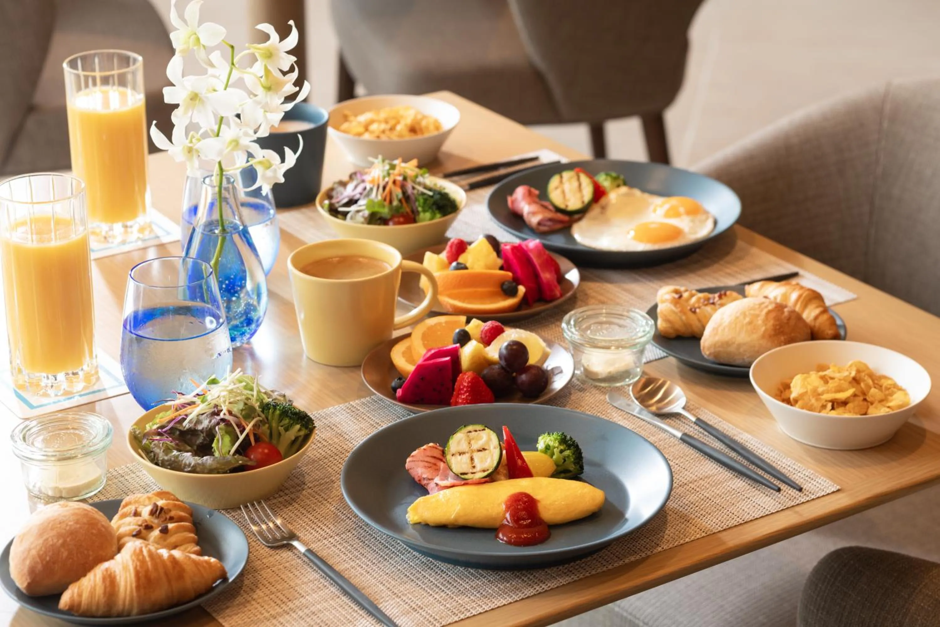 Breakfast in Hilton Okinawa Miyako Island Resort