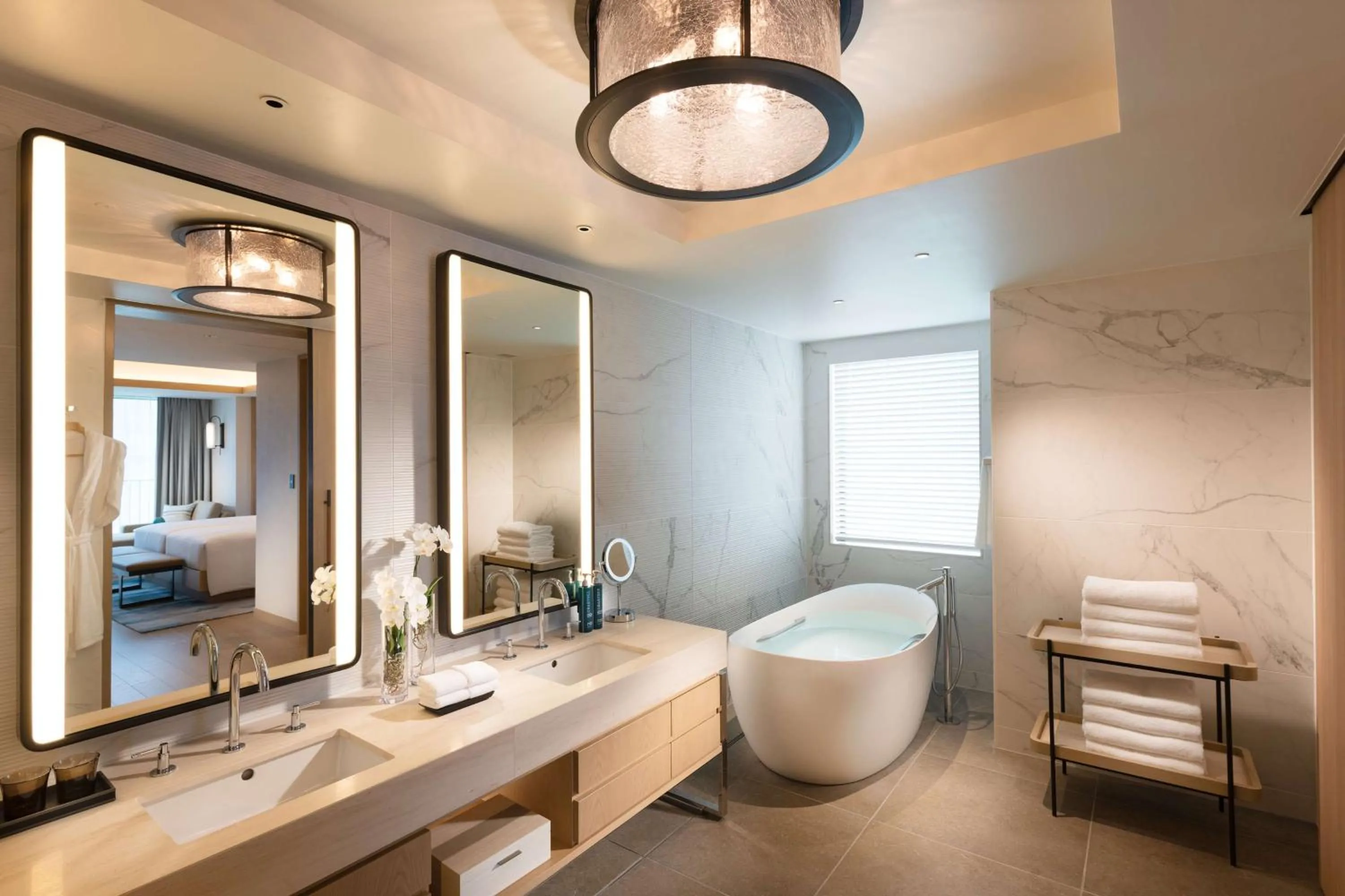 Bathroom in Hilton Okinawa Miyako Island Resort