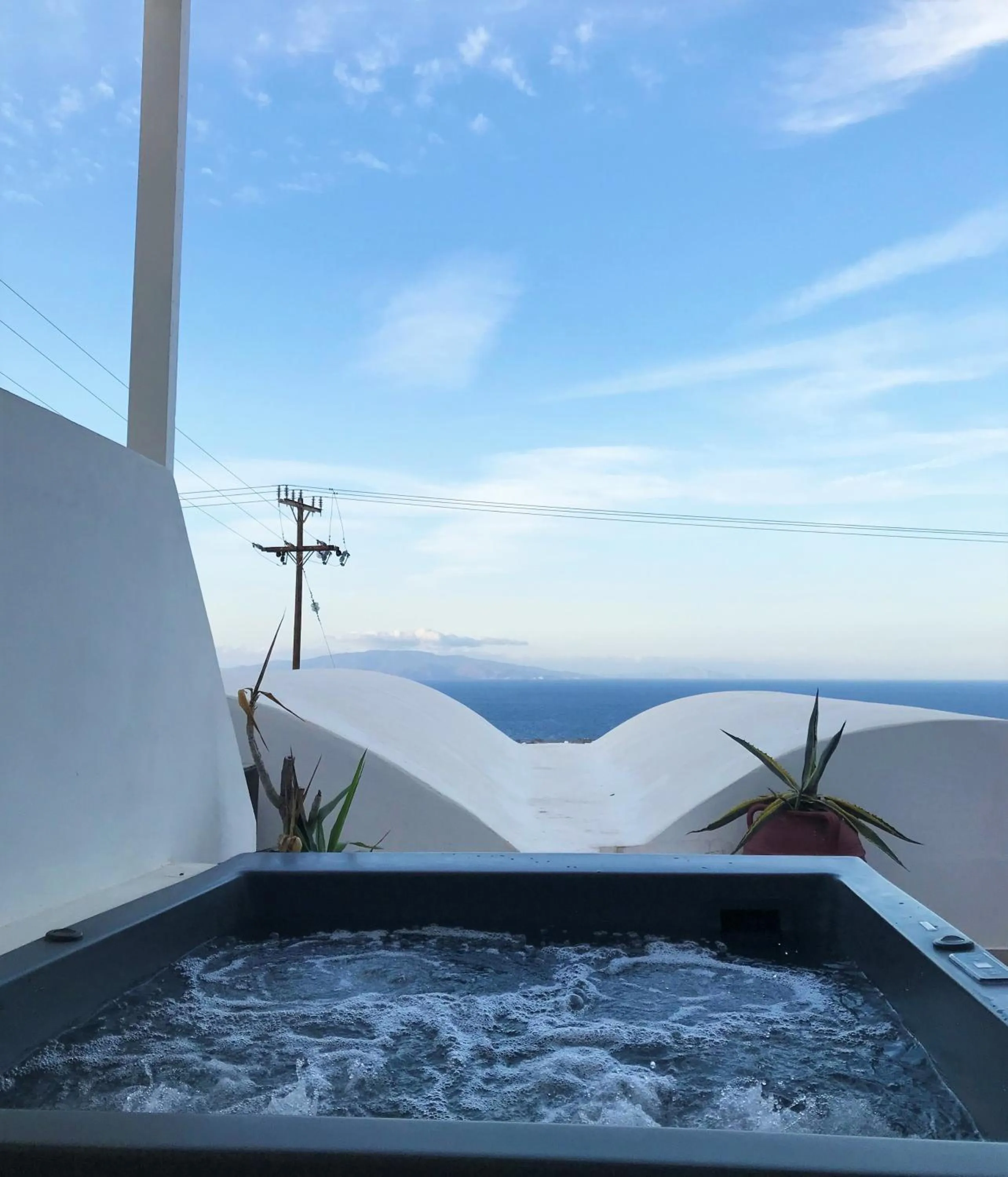Sea view in Muses Cycladic Suites