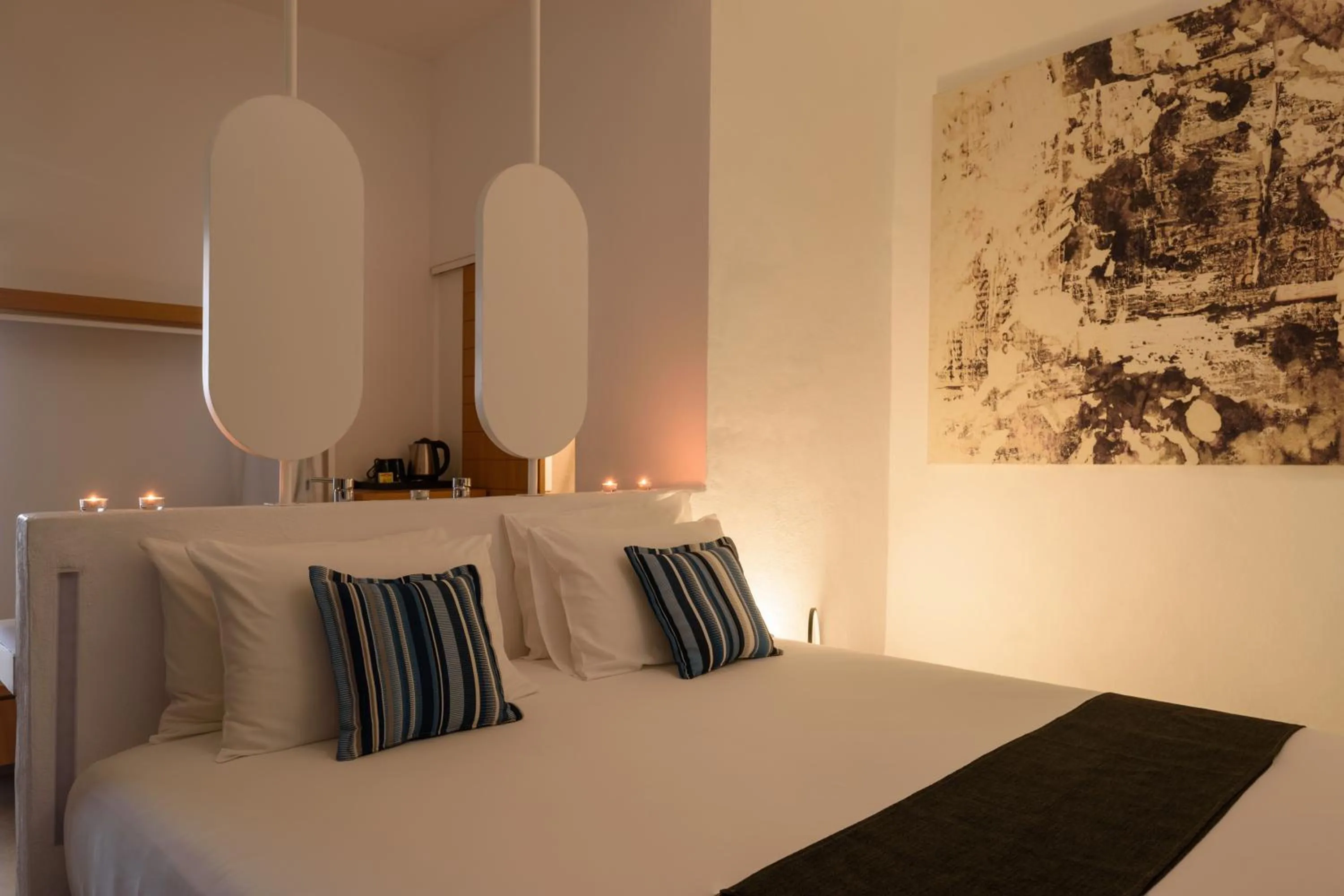 Bedroom, Bed in Muses Cycladic Suites