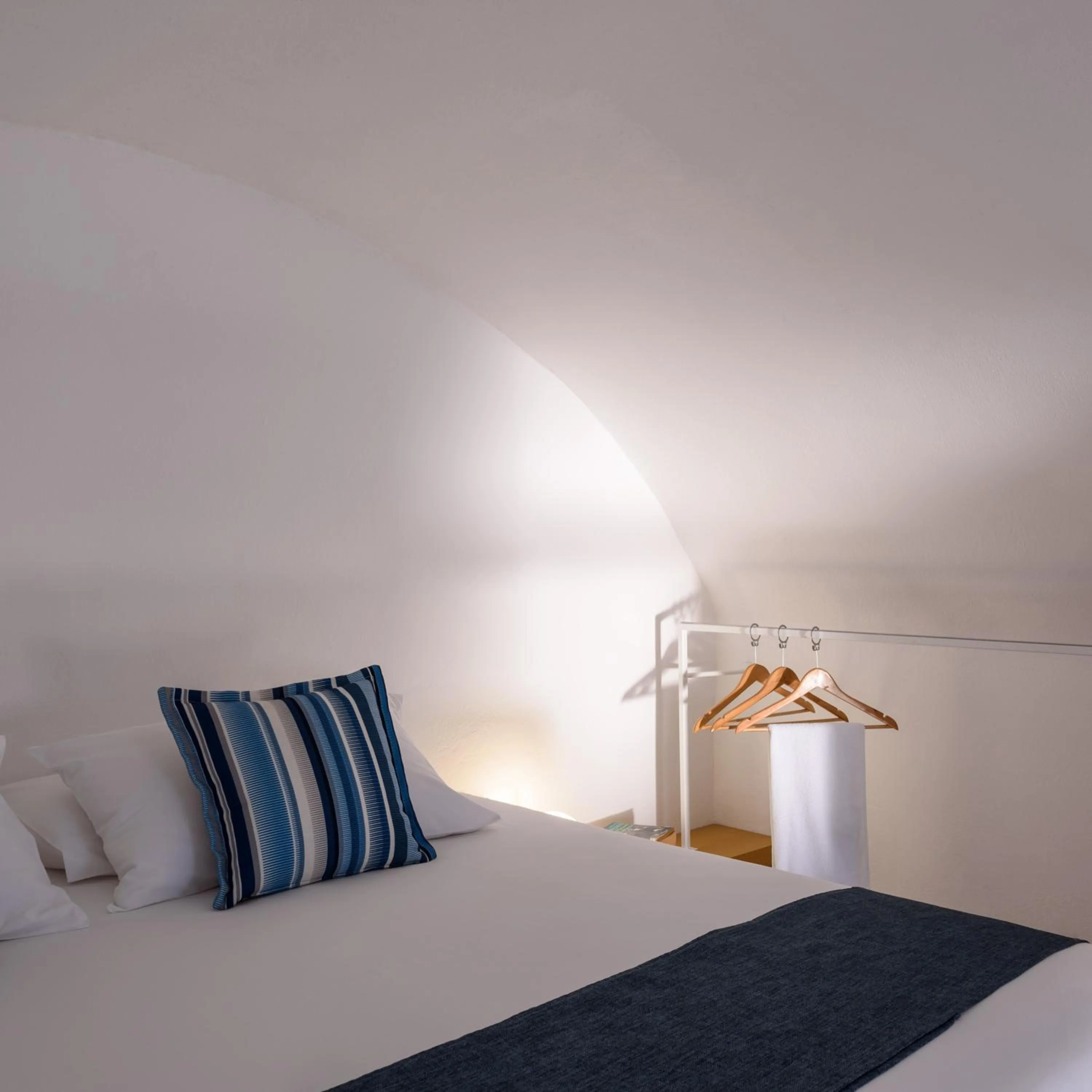 Bed in Muses Cycladic Suites