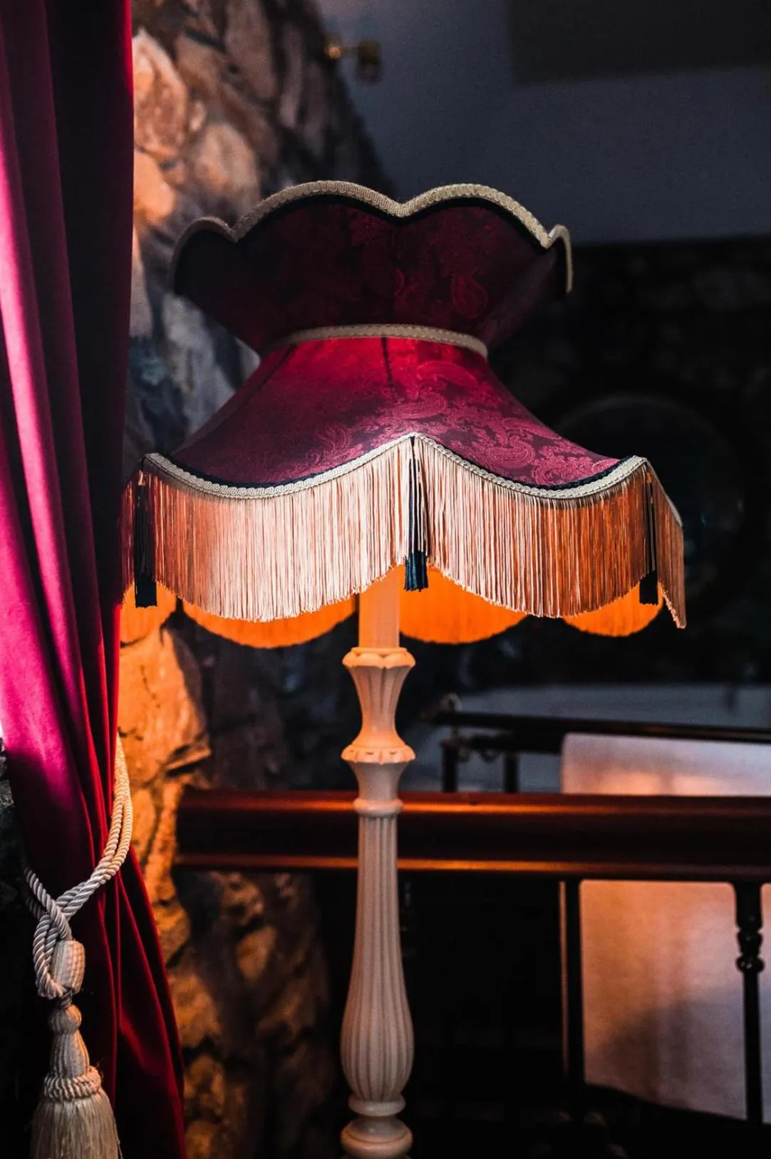 Decorative detail in The George Hotel