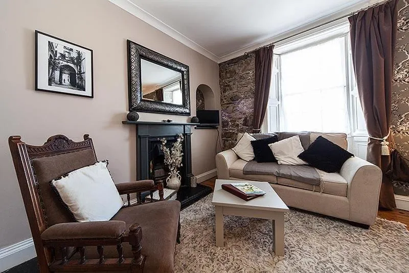 Seating area in The George Hotel