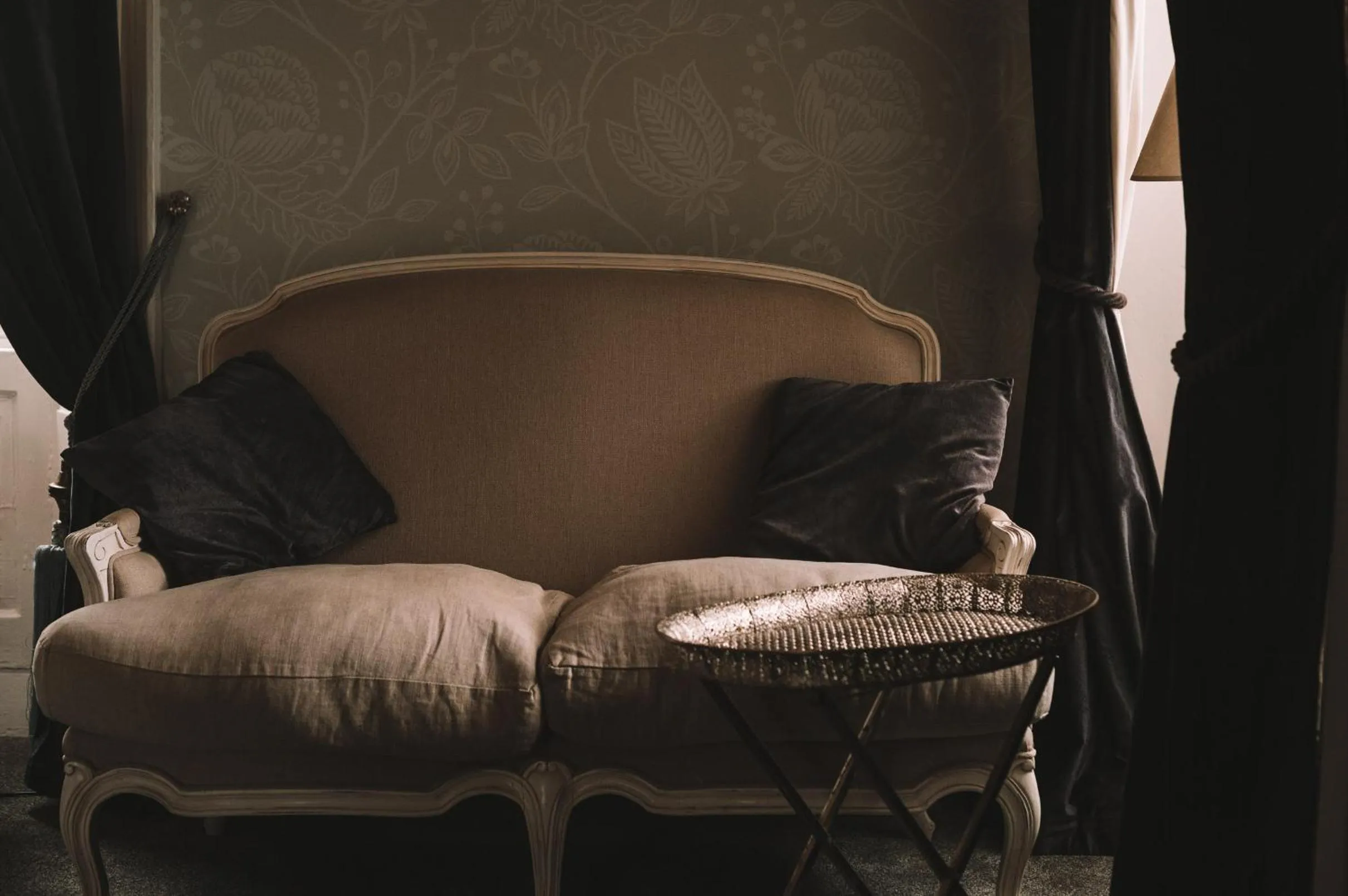 Seating area in The George Hotel