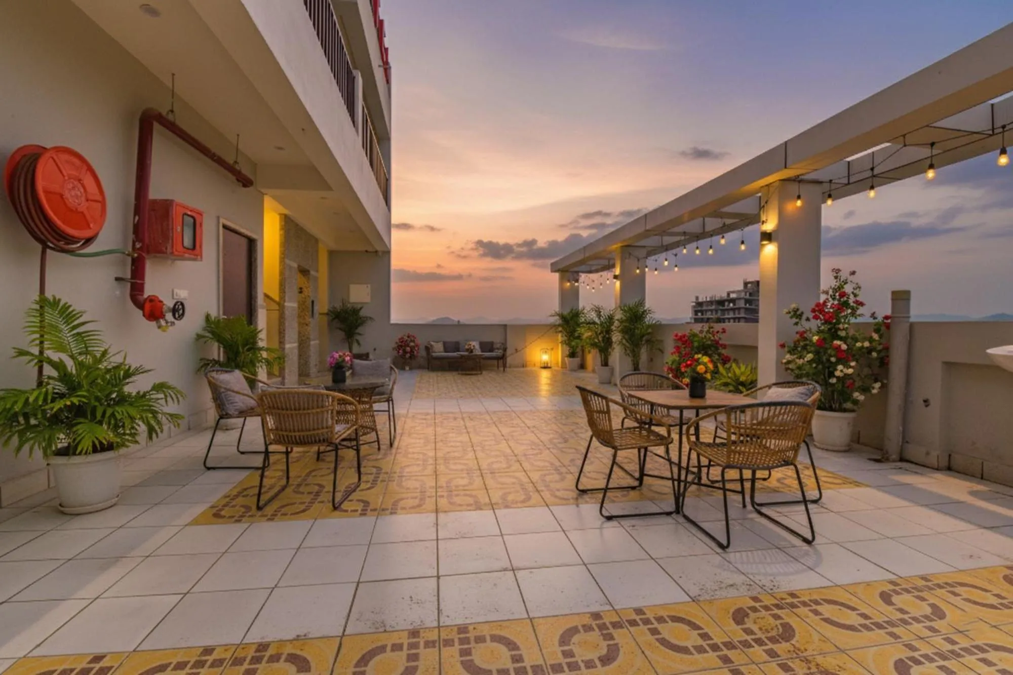 Balcony/Terrace in FabHotel Diamond I