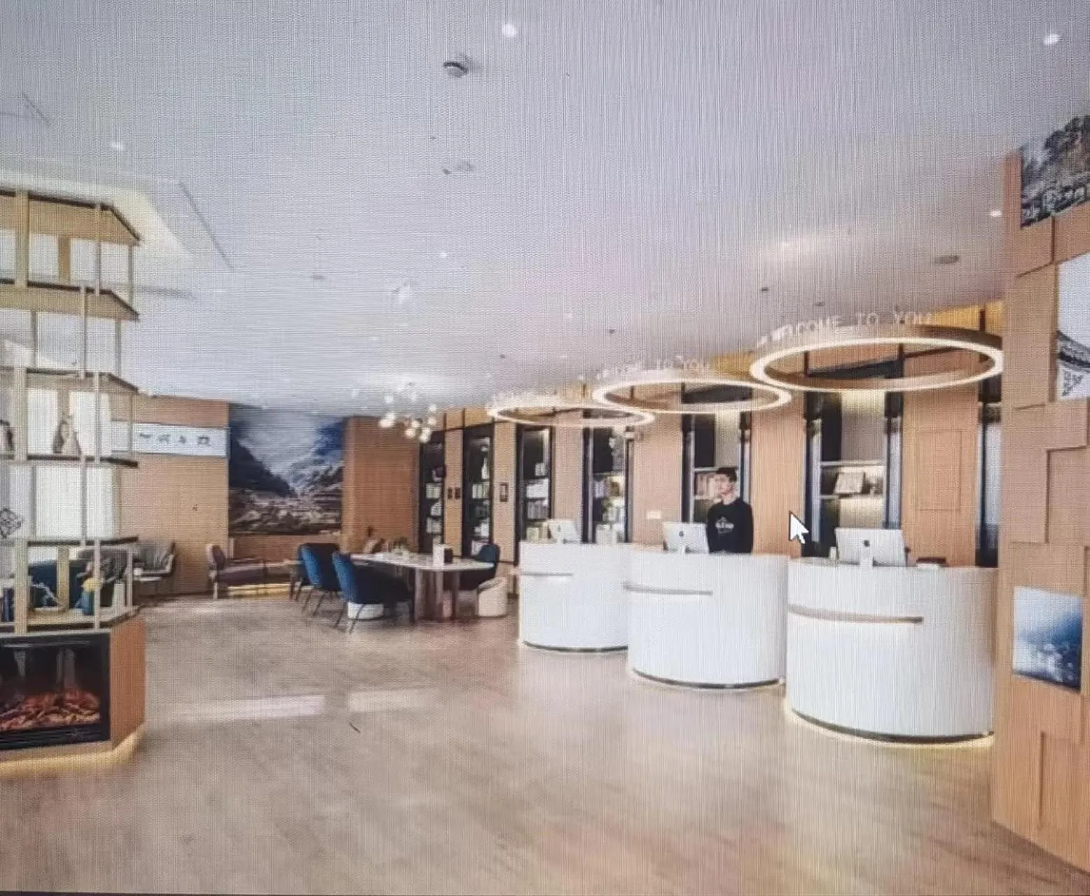 Lobby or reception in Atour Hotel Jiading Jiangqiao Jiayi Road Subway Station