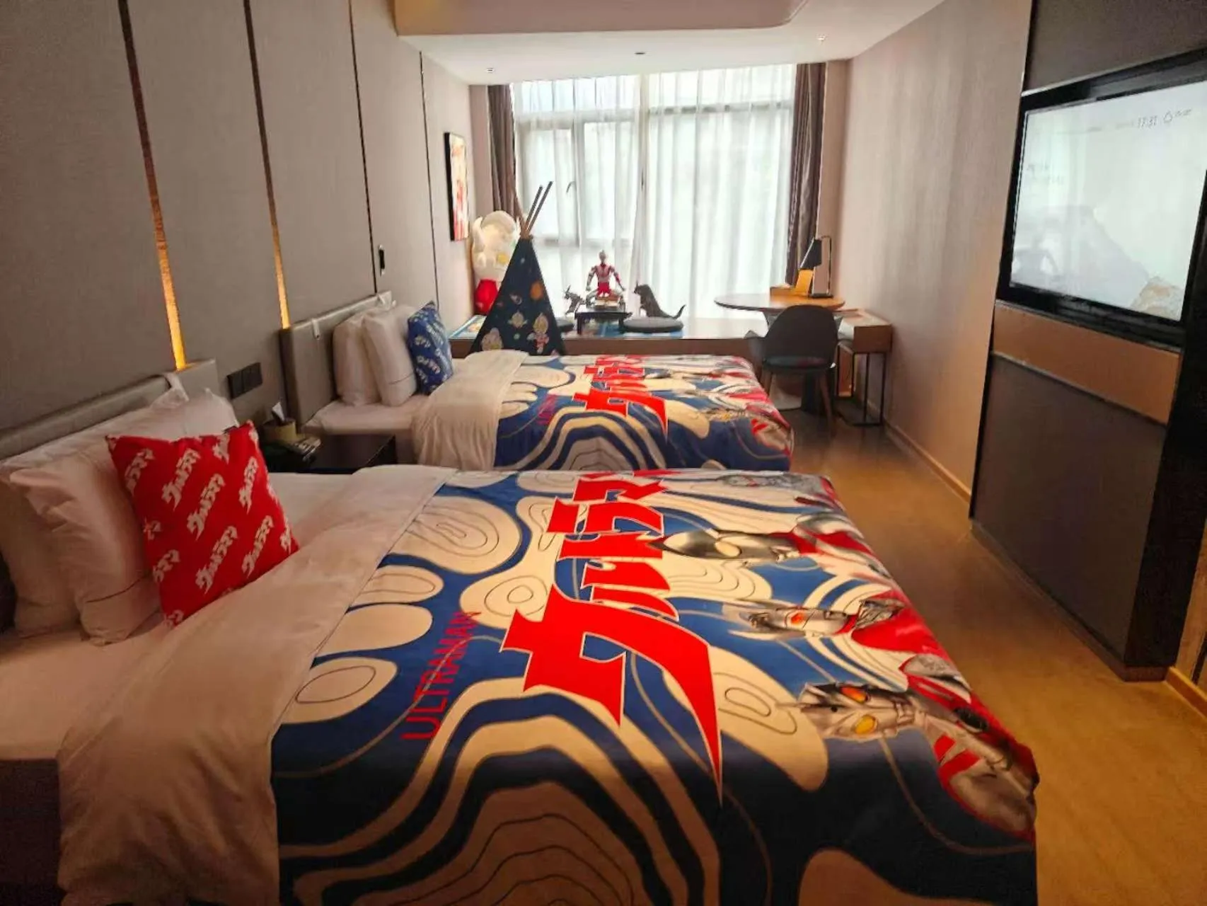 Photo of the whole room, Bed in Atour Hotel Jiading Jiangqiao Jiayi Road Subway Station
