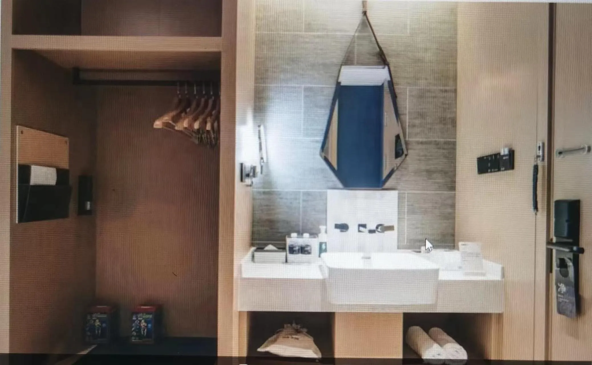 Living room in Atour Hotel Jiading Jiangqiao Jiayi Road Subway Station