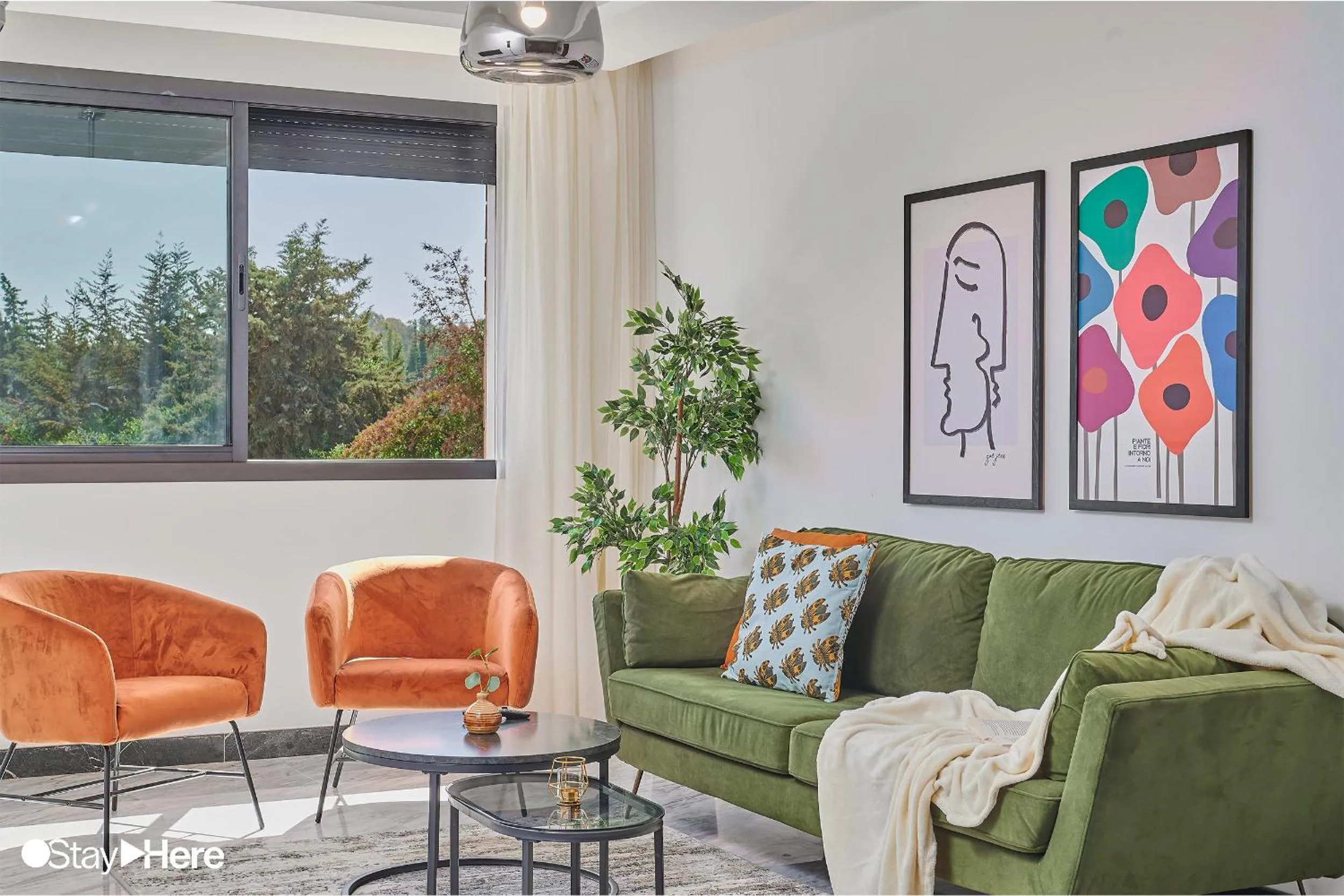 Living room in Stayhere Rabat - Hay Riad - Sophisticated Residence