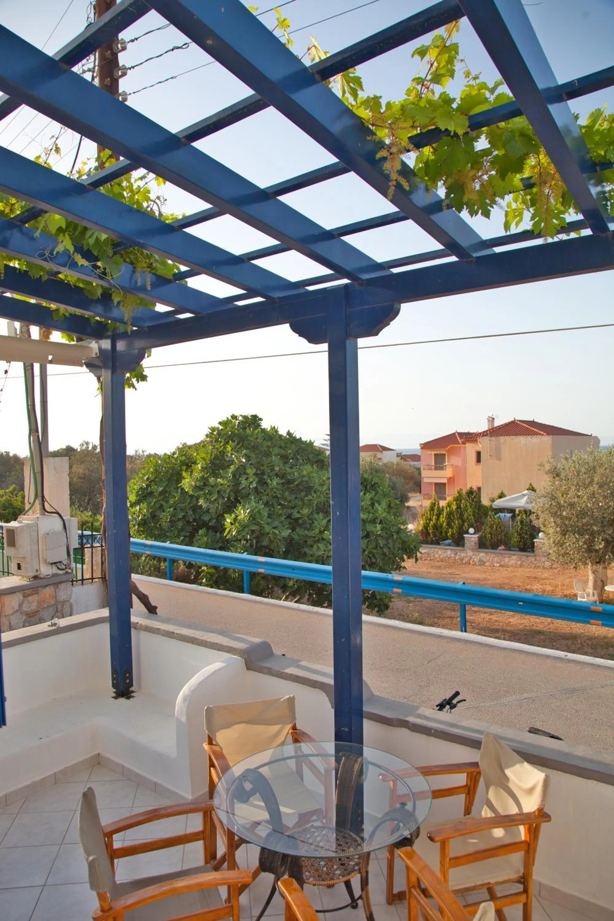 Balcony/Terrace in Hotel Andreas - Agistri (Skala)
