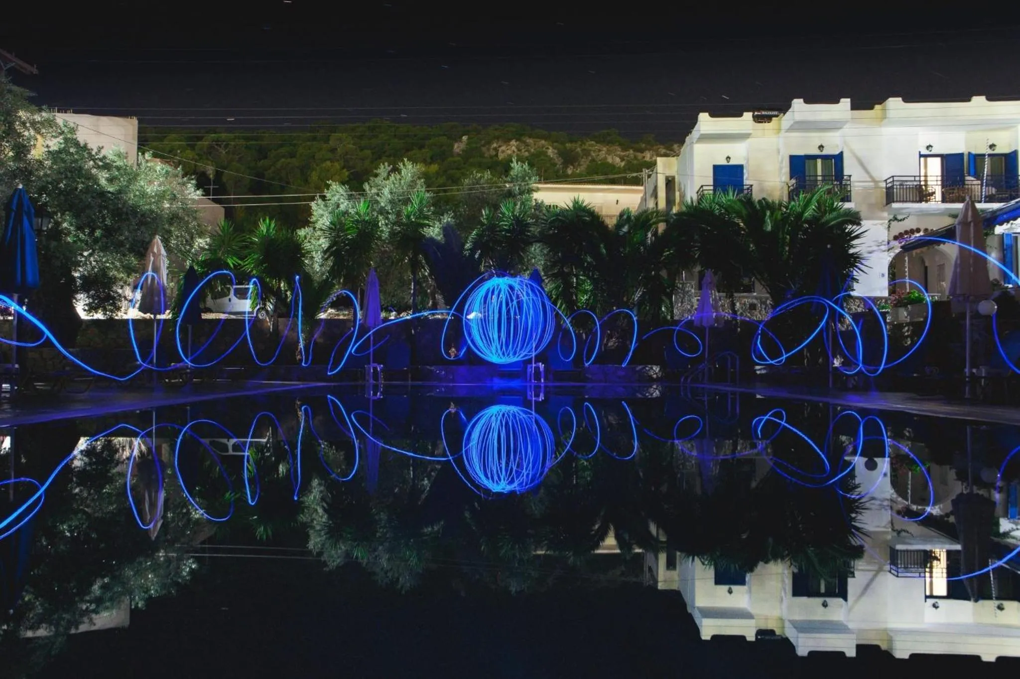 Swimming pool in Hotel Andreas - Agistri (Skala)