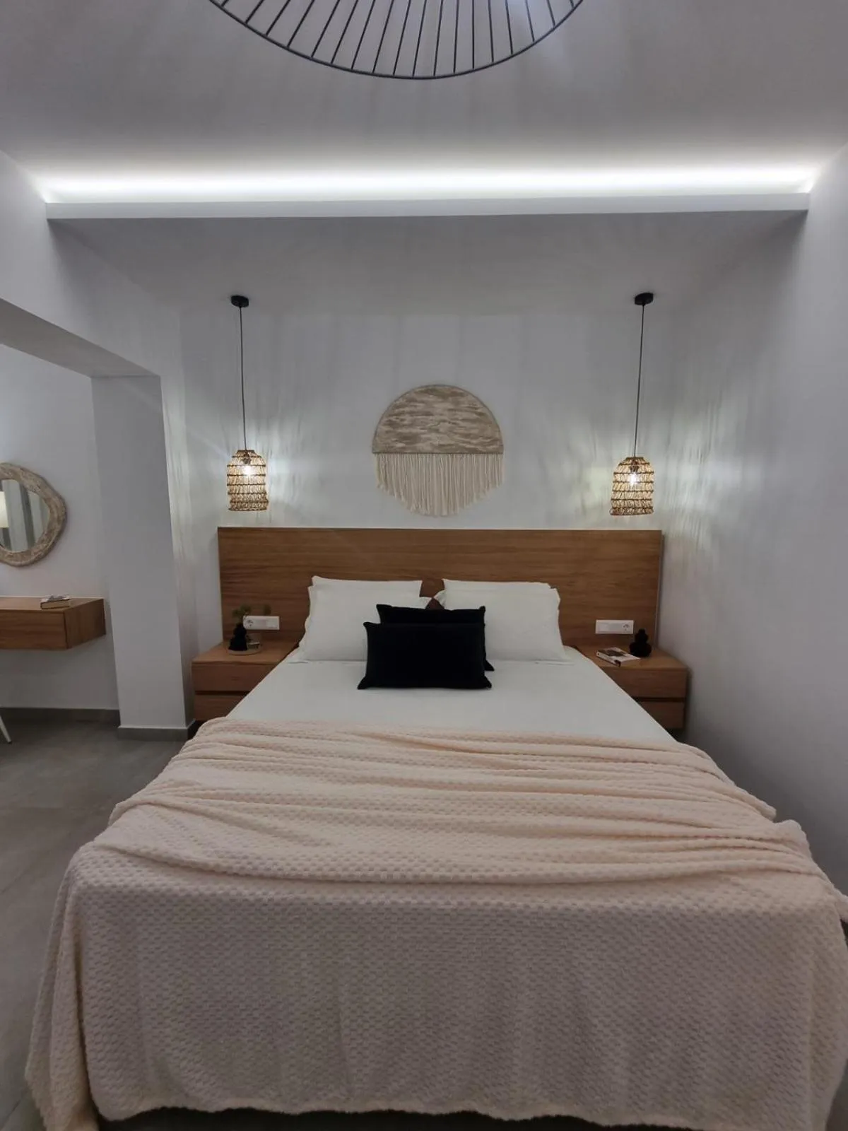 Bed in Hotel Andreas - Agistri (Skala)