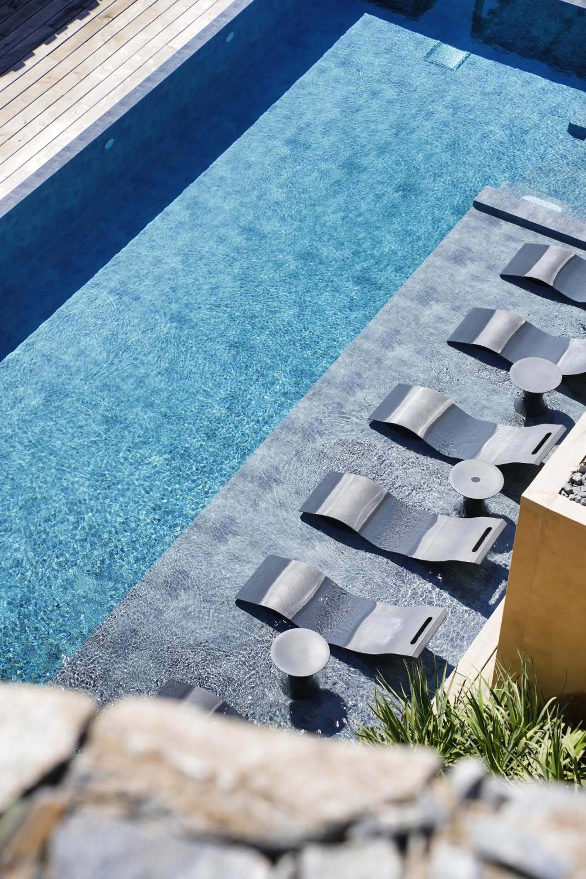 Swimming pool in Les Regalia Hôtel & Spa