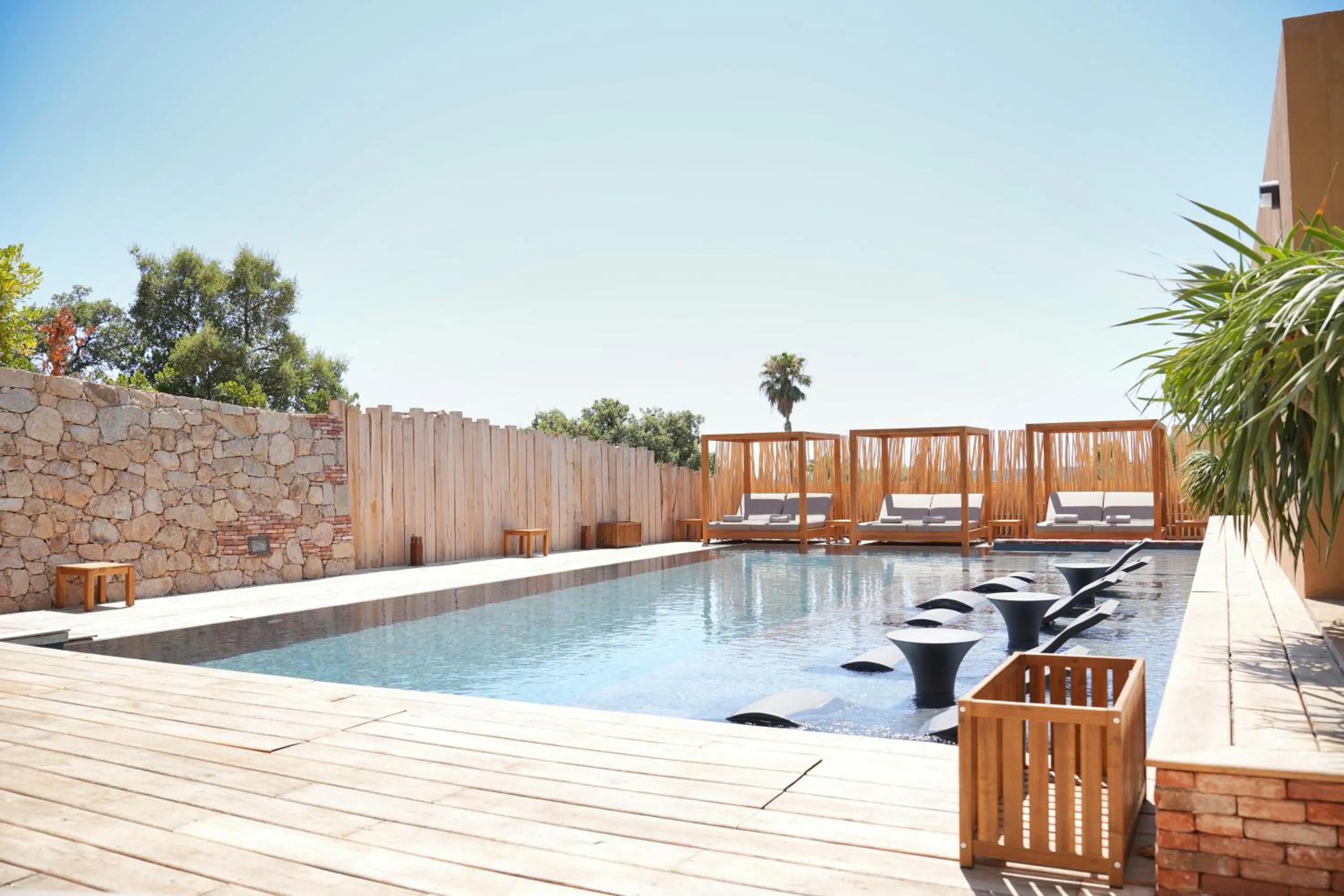 Swimming pool in Les Regalia Hôtel & Spa