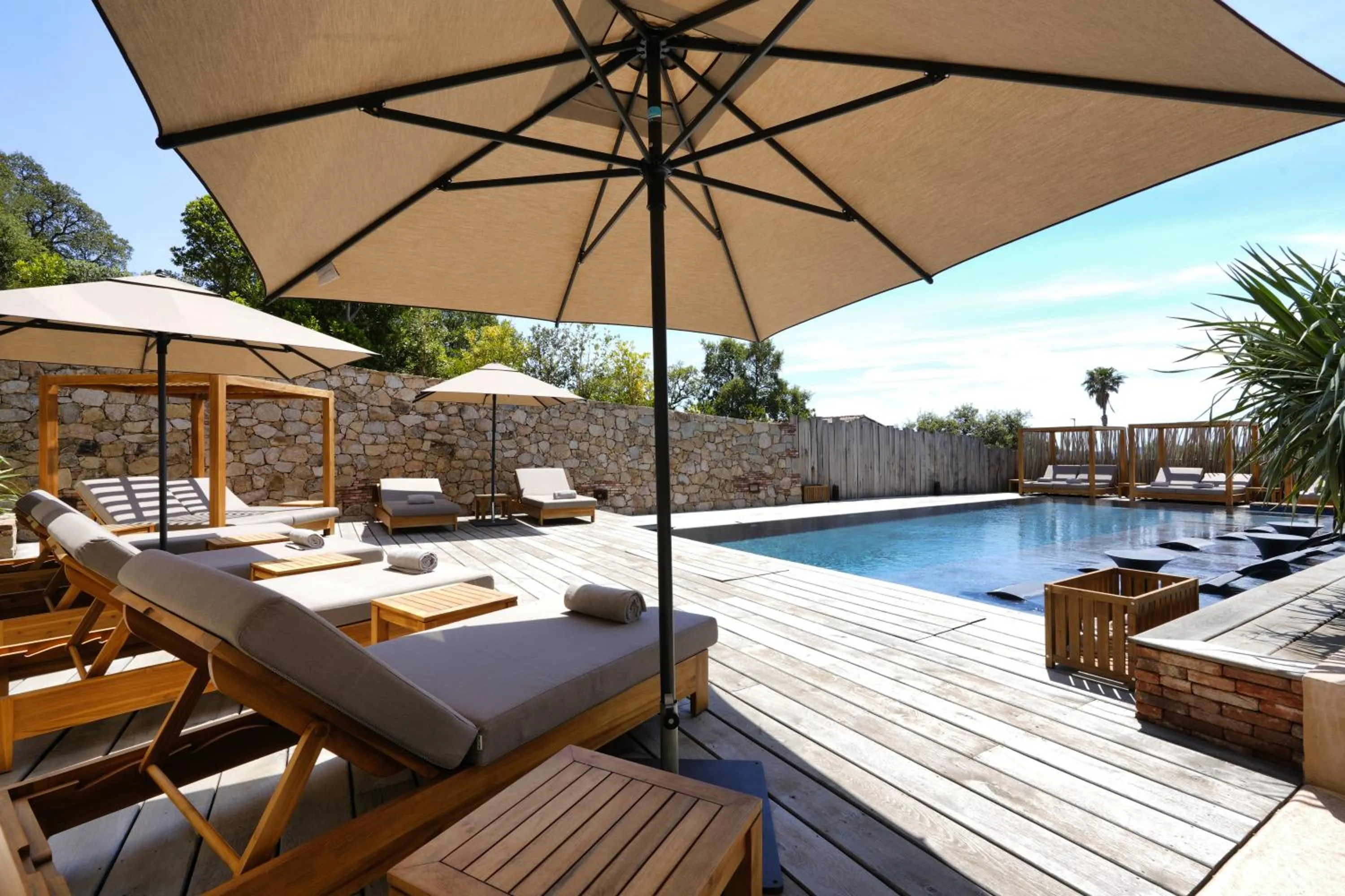 Swimming pool in Les Regalia Hôtel & Spa