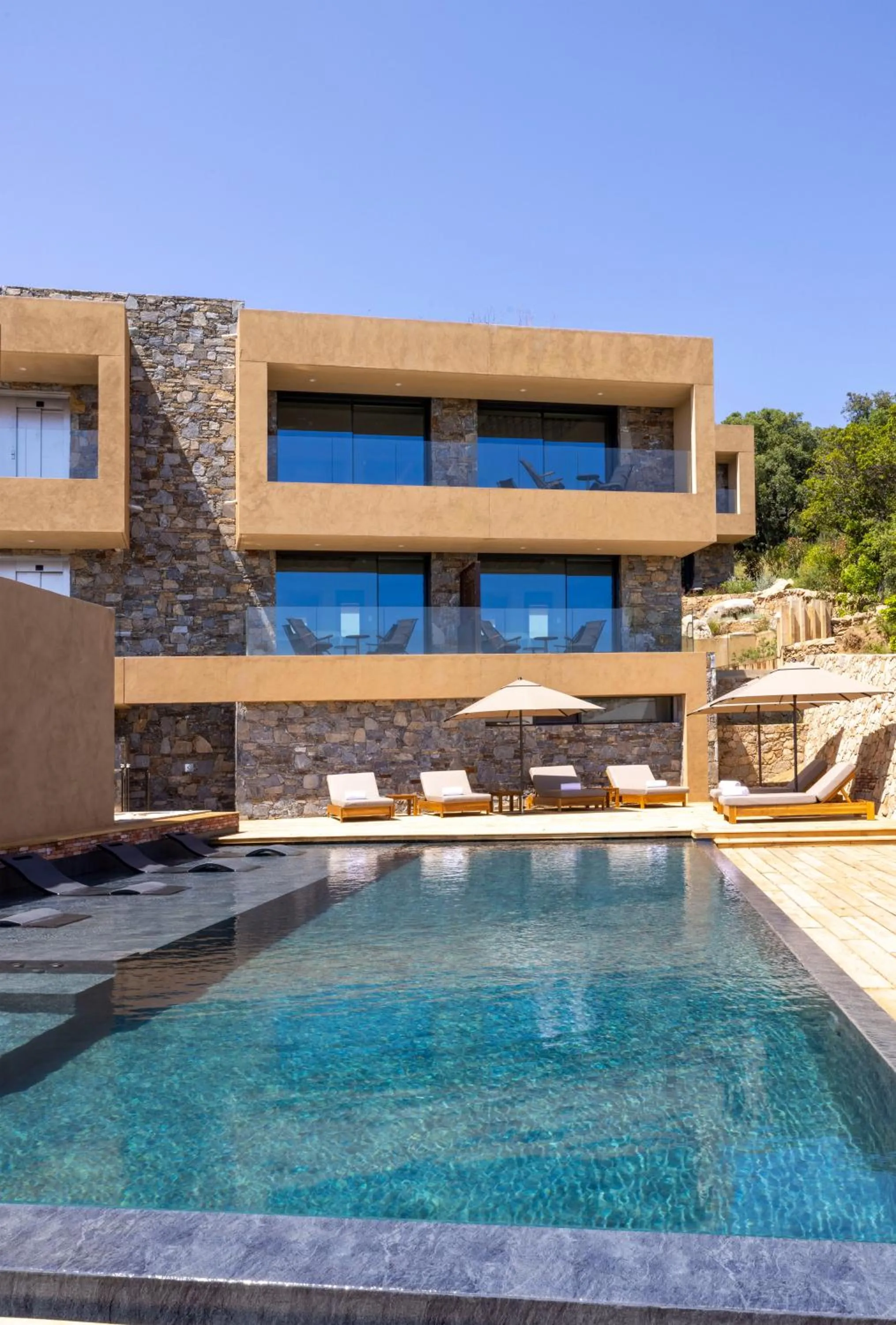 Swimming pool in Les Regalia Hôtel & Spa