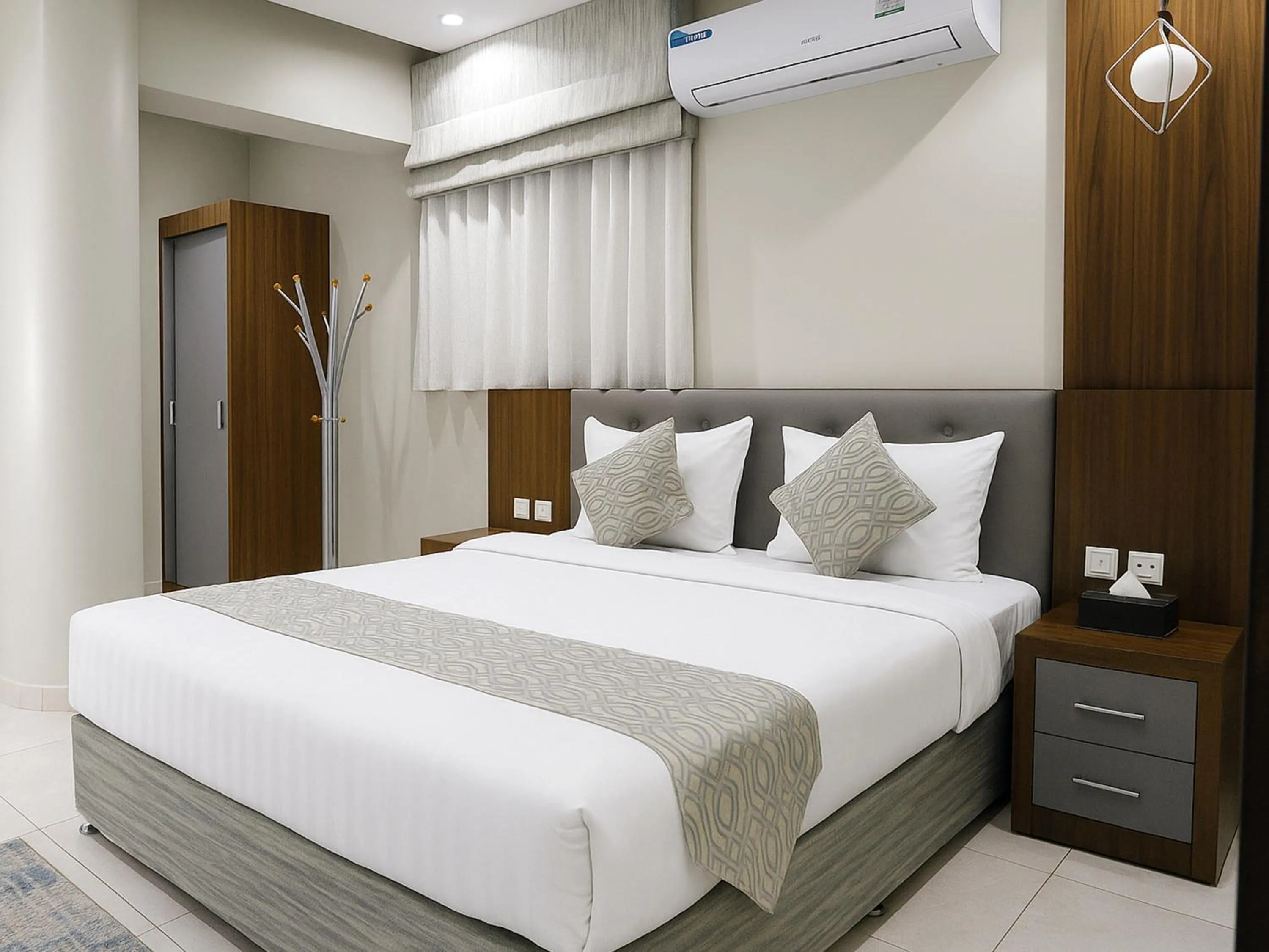 Bed in Al Alamein Suites