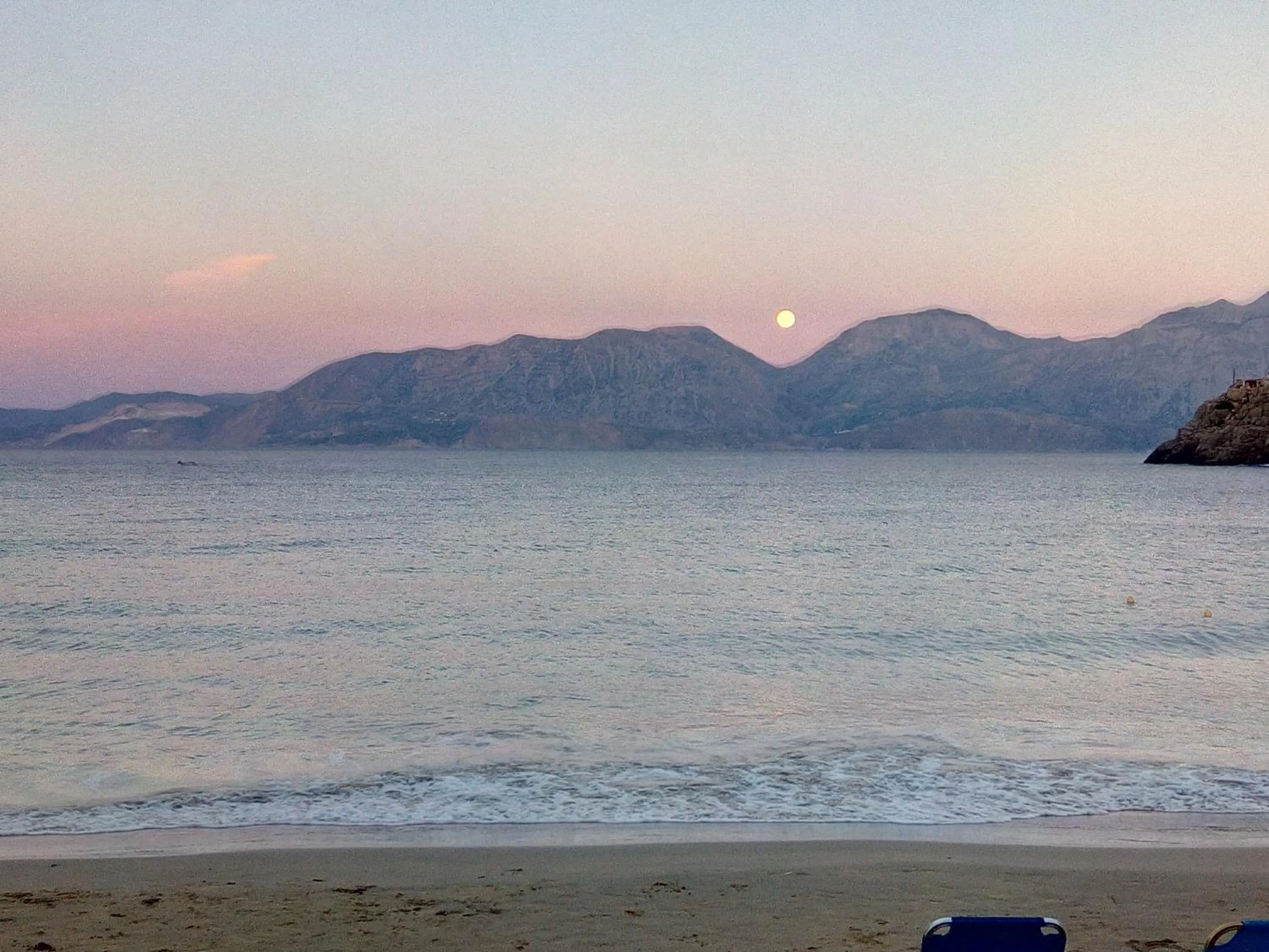 Natural landscape in Faedra Beach