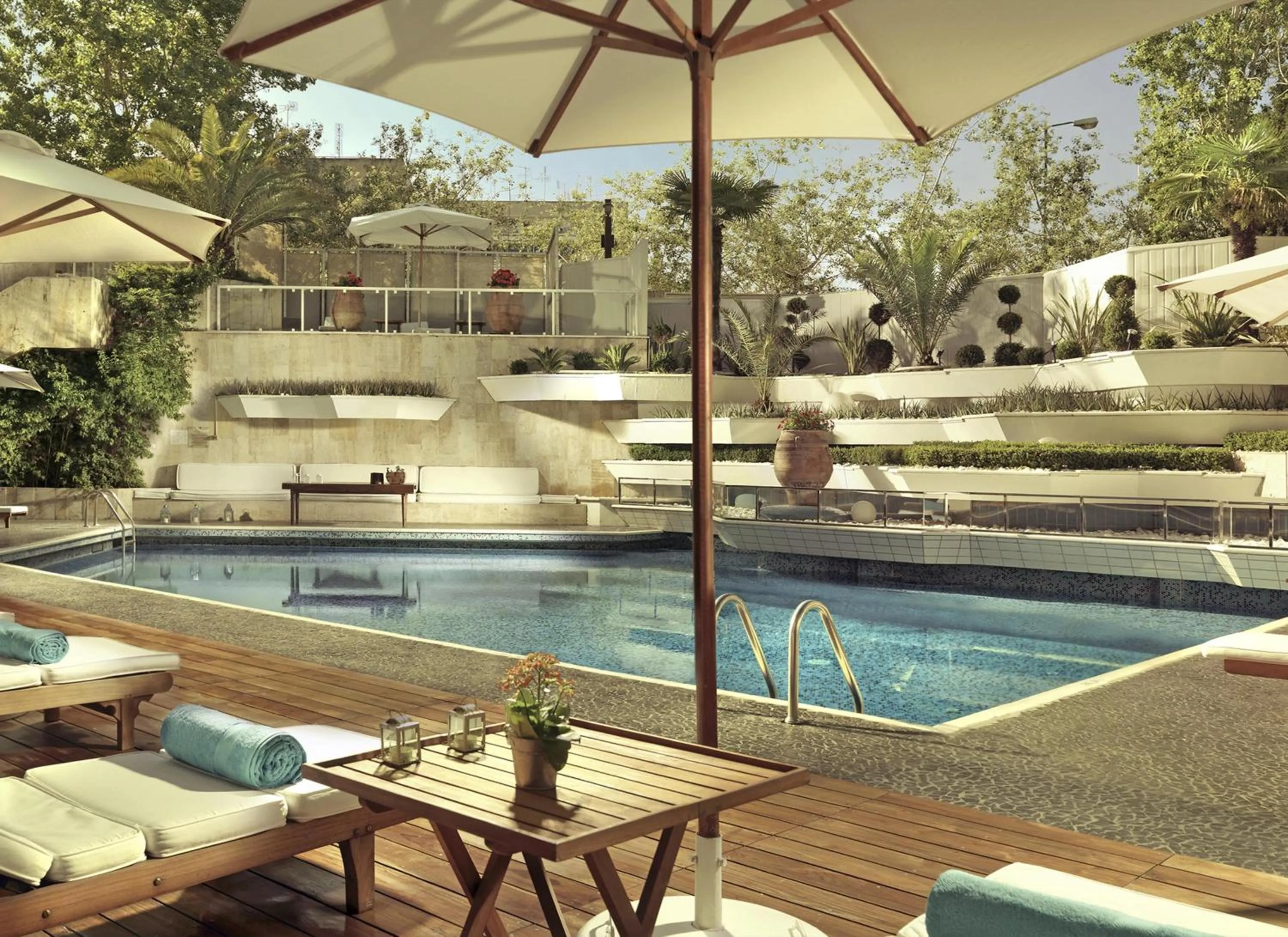 Swimming pool in Athenaeum Intercontinental by IHG