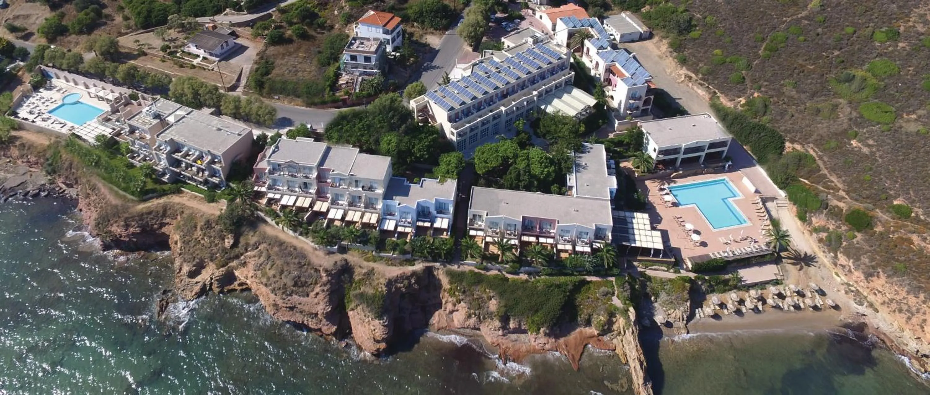 Bird's eye view in Erytha Hotel & Resort Chios