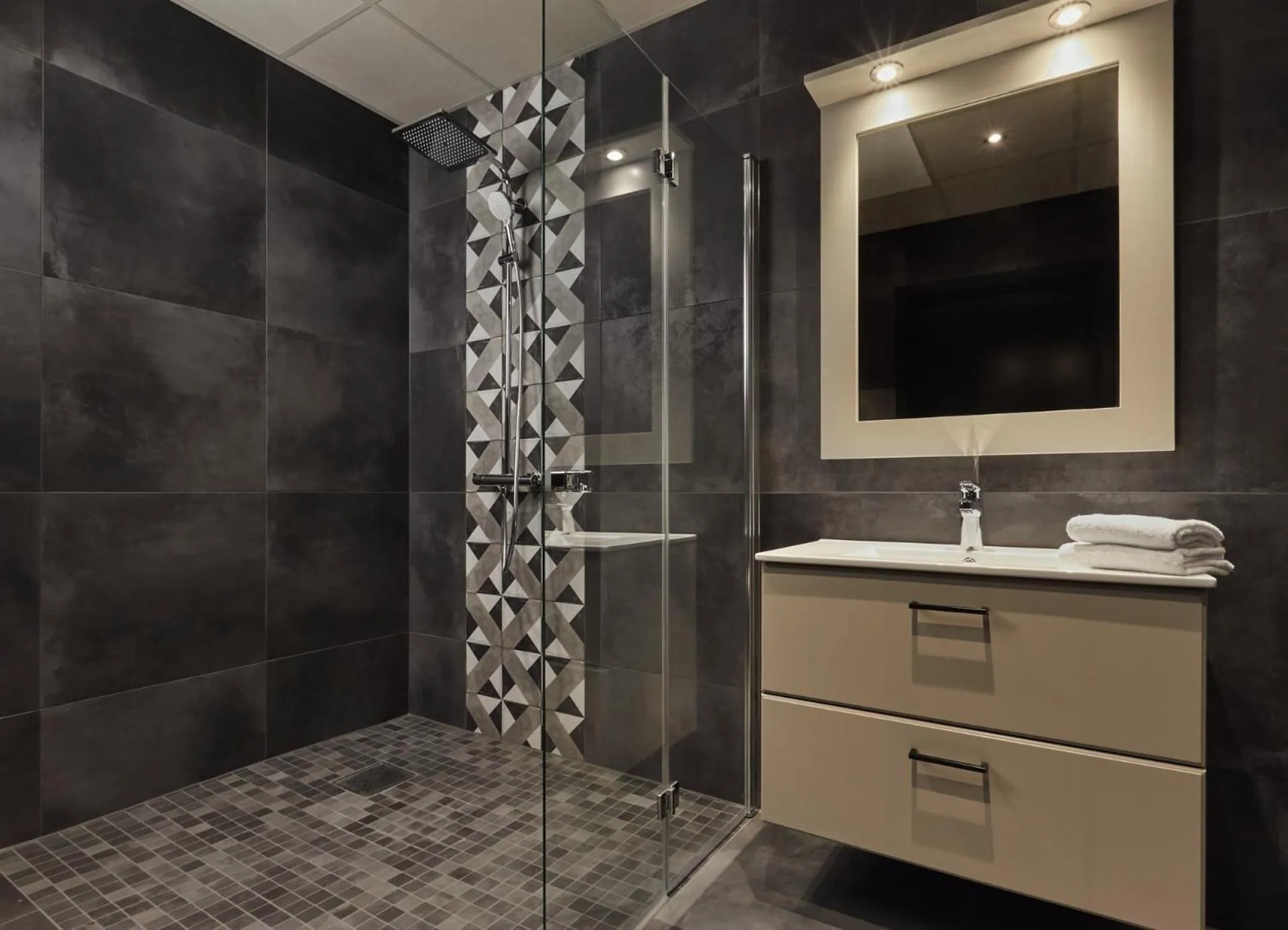 Shower in Riddergaarden Leiligheter