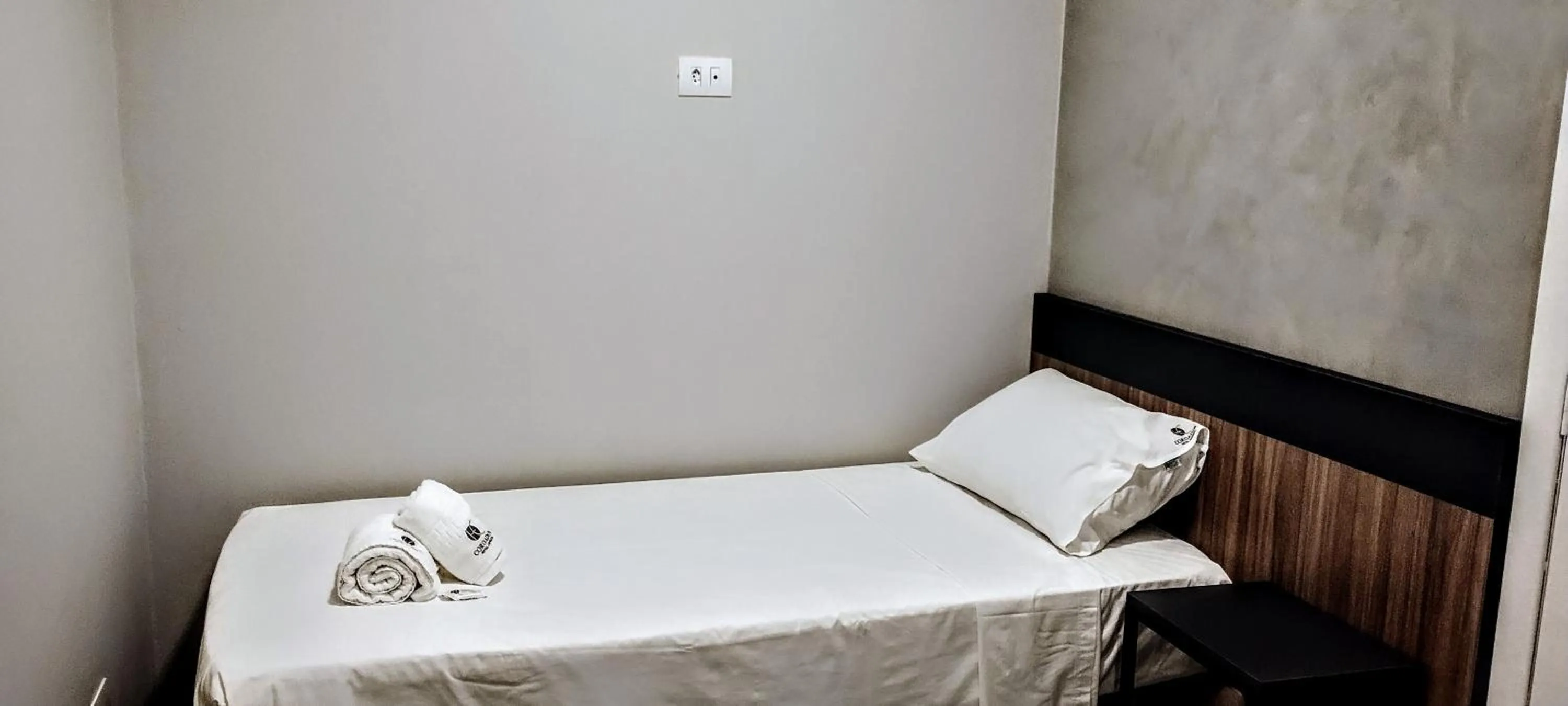 Bed in Hotel Coroados Foz Express