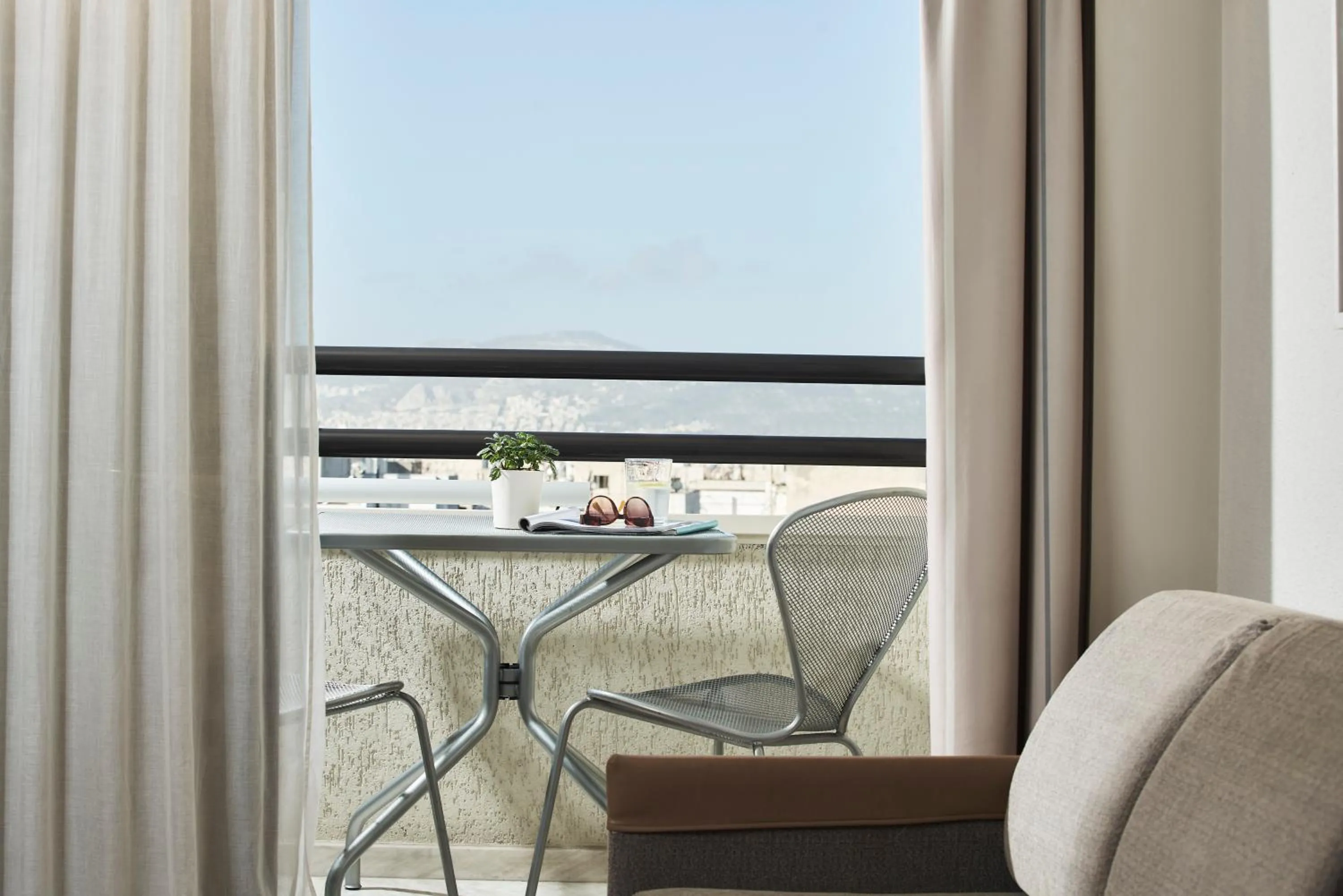 Balcony/Terrace in Novotel Athens