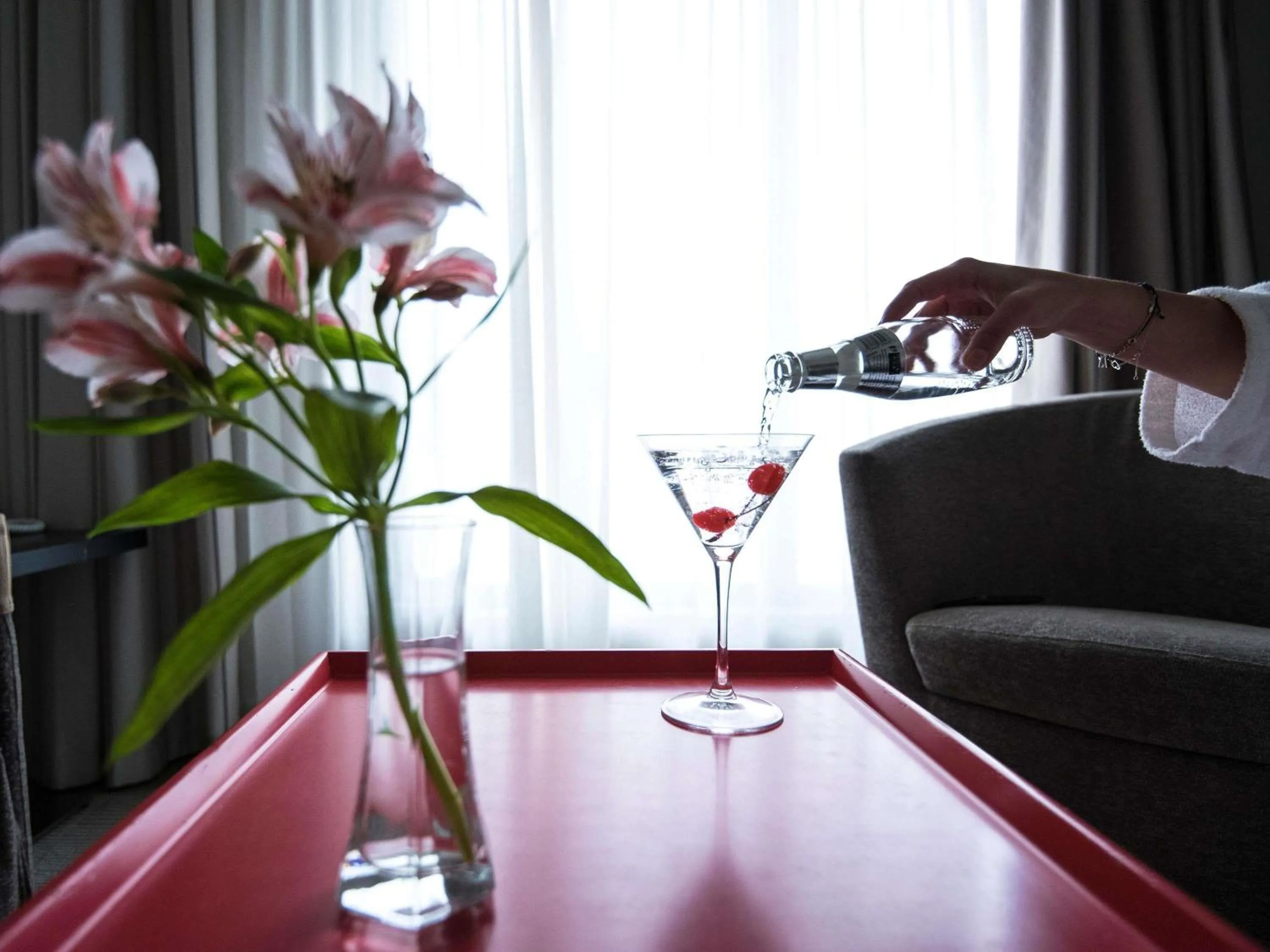 Bedroom in Novotel Athens