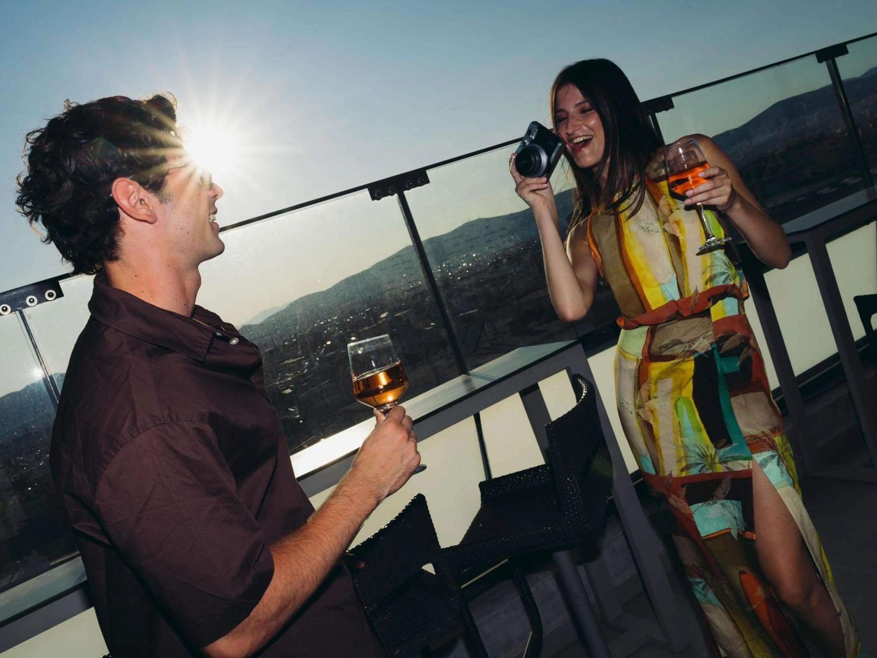 Lounge or bar in Novotel Athens