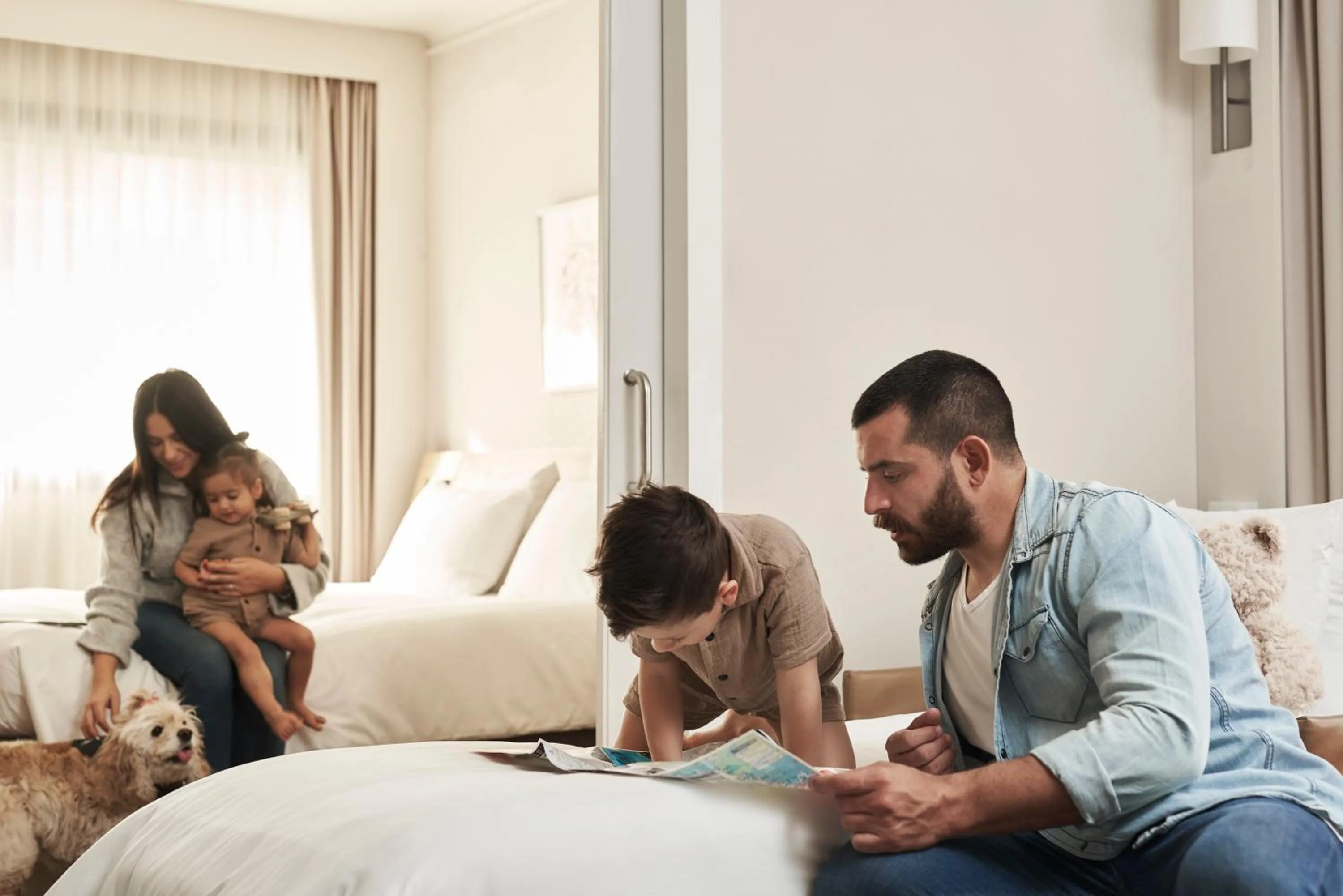 Bed in Novotel Athens