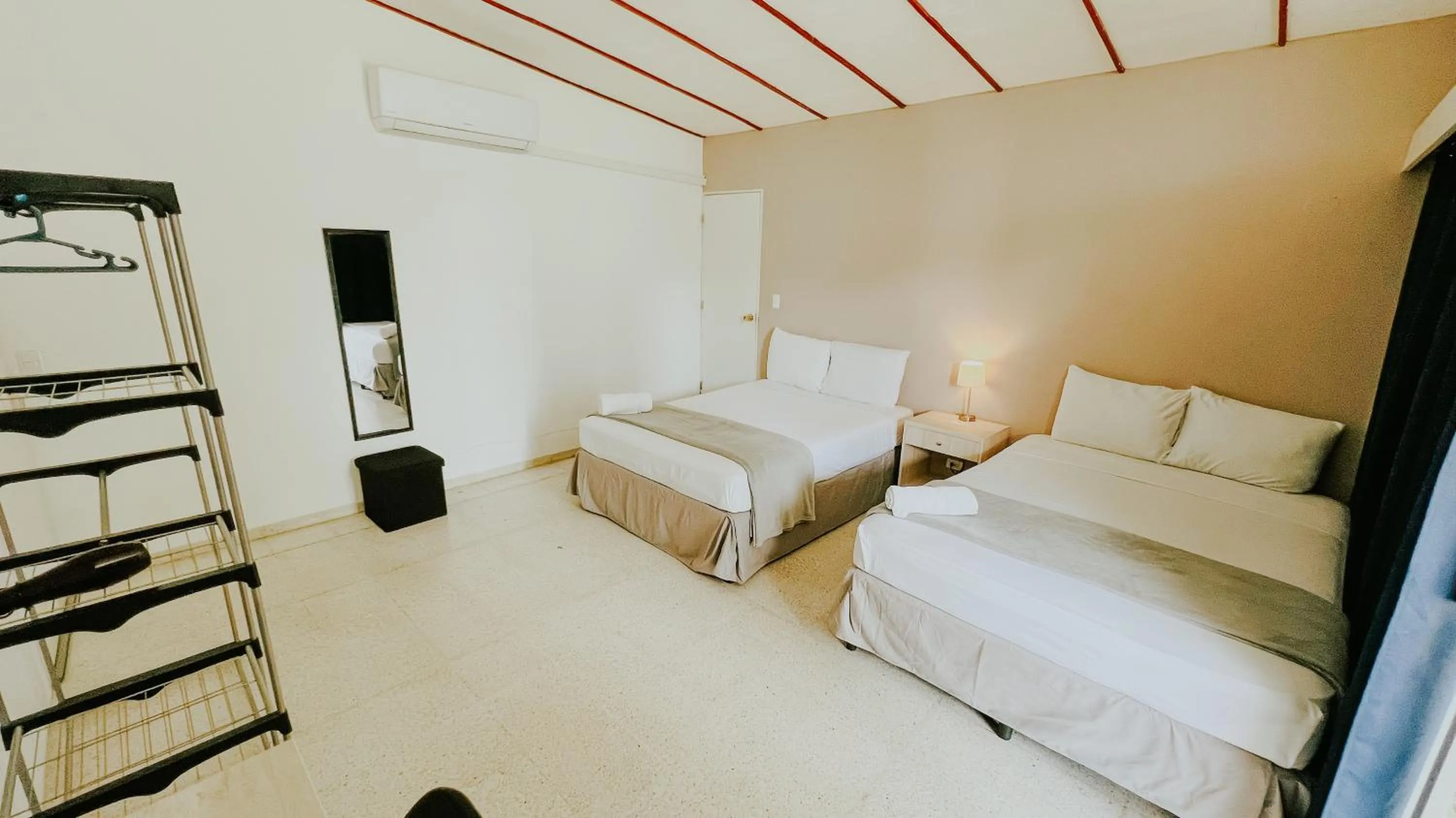 Bed in LA RUTA HOTEL CORPORATIVO