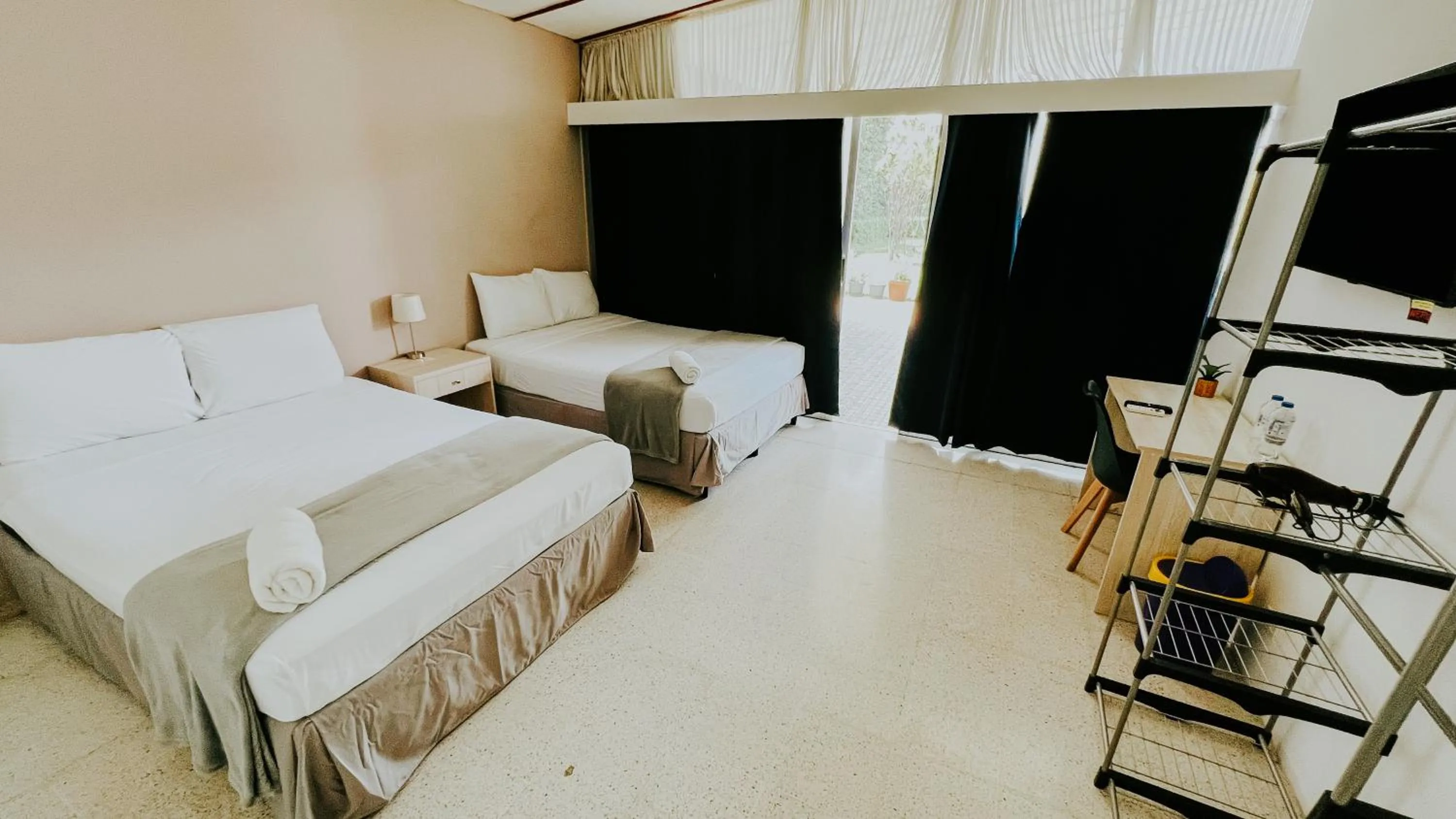 Bed in LA RUTA HOTEL CORPORATIVO