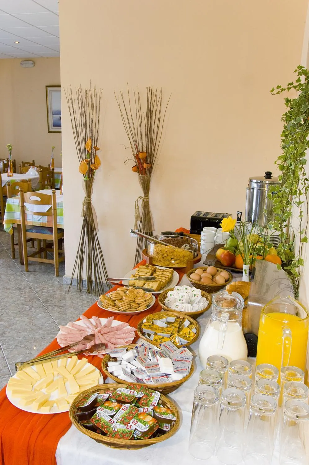 Breakfast in Hotel Plessas Palace