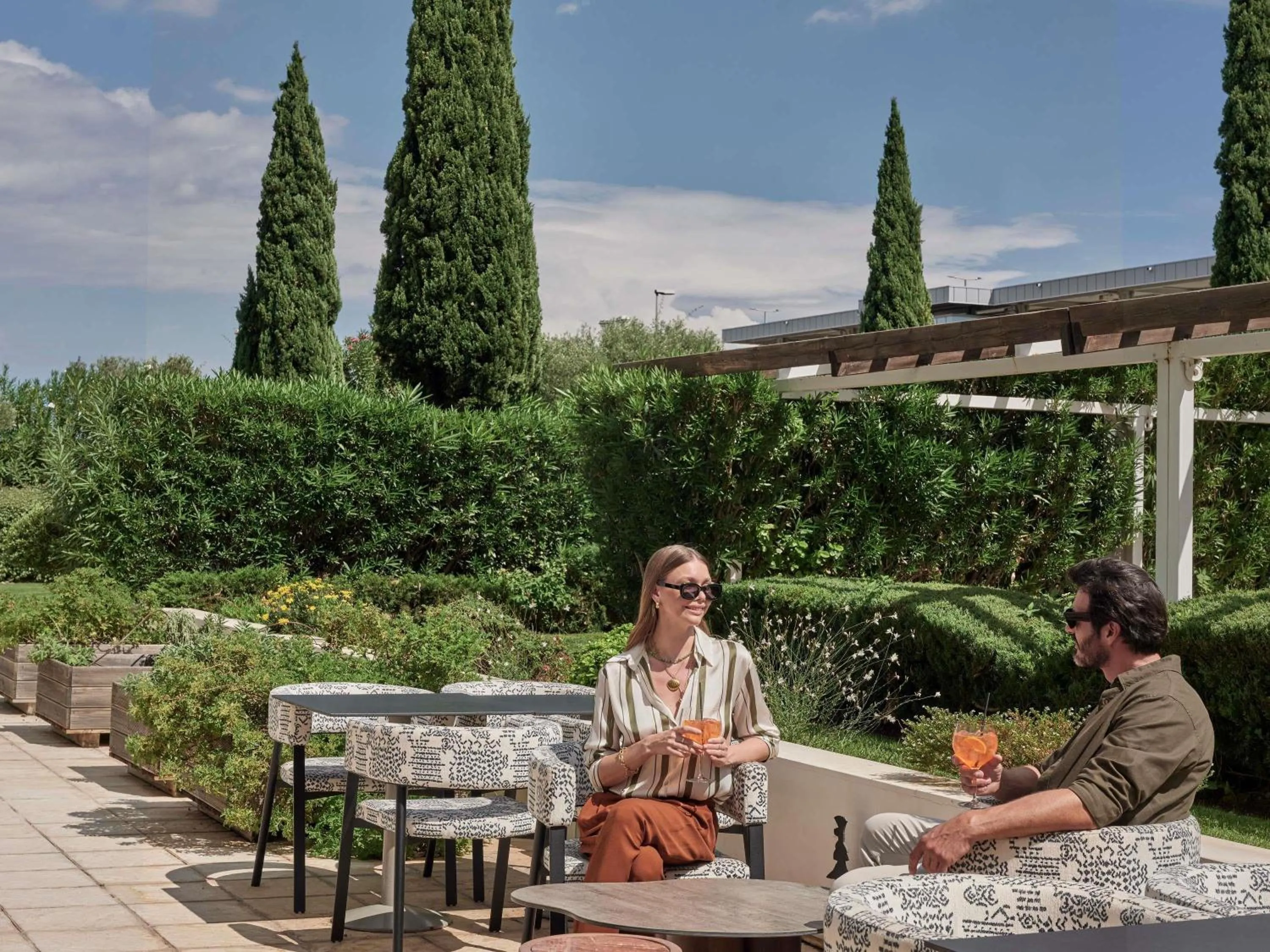 Lounge or bar in Sofitel Athens Airport