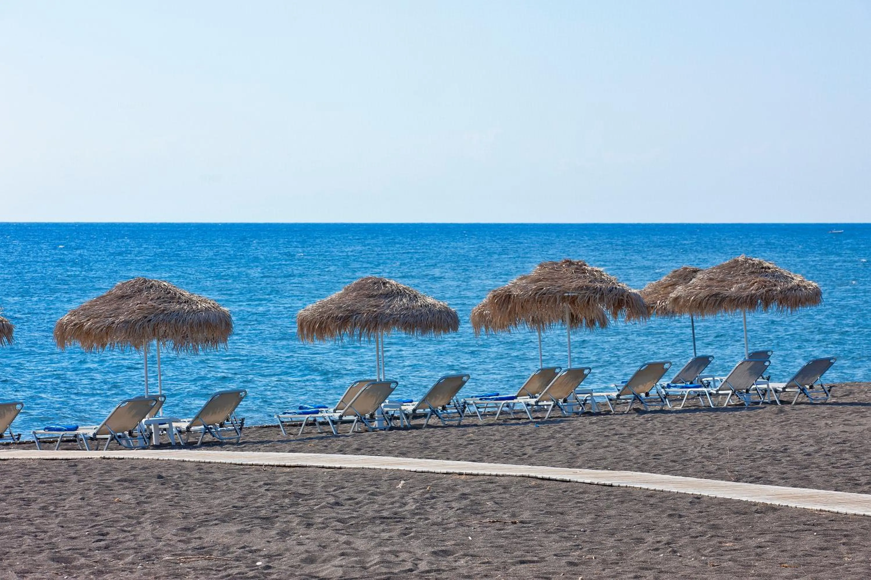 Beach in Santo Miramare Beach Resort