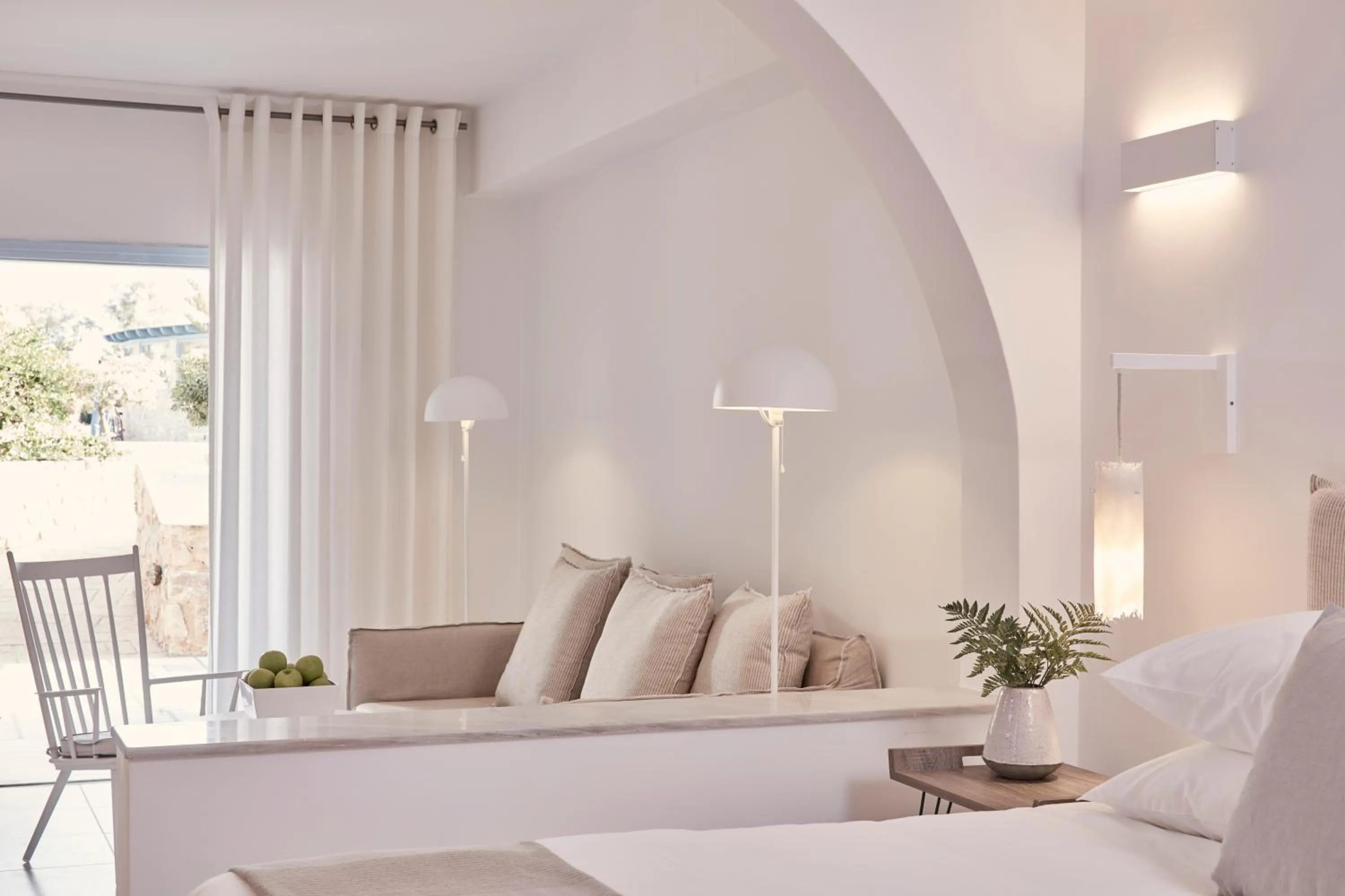 Bedroom, Bed in Santo Miramare Beach Resort