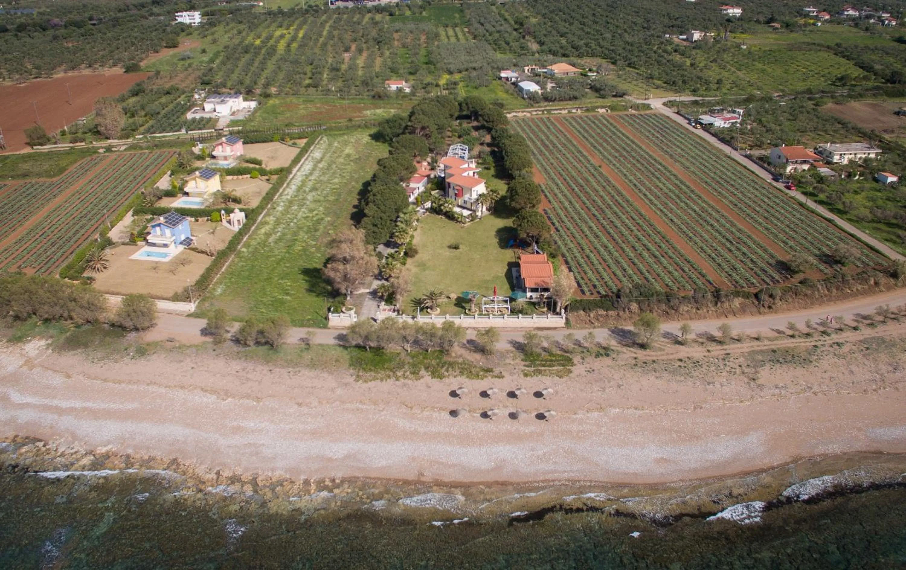 Bird's eye view in Irida Beach Resort Suites