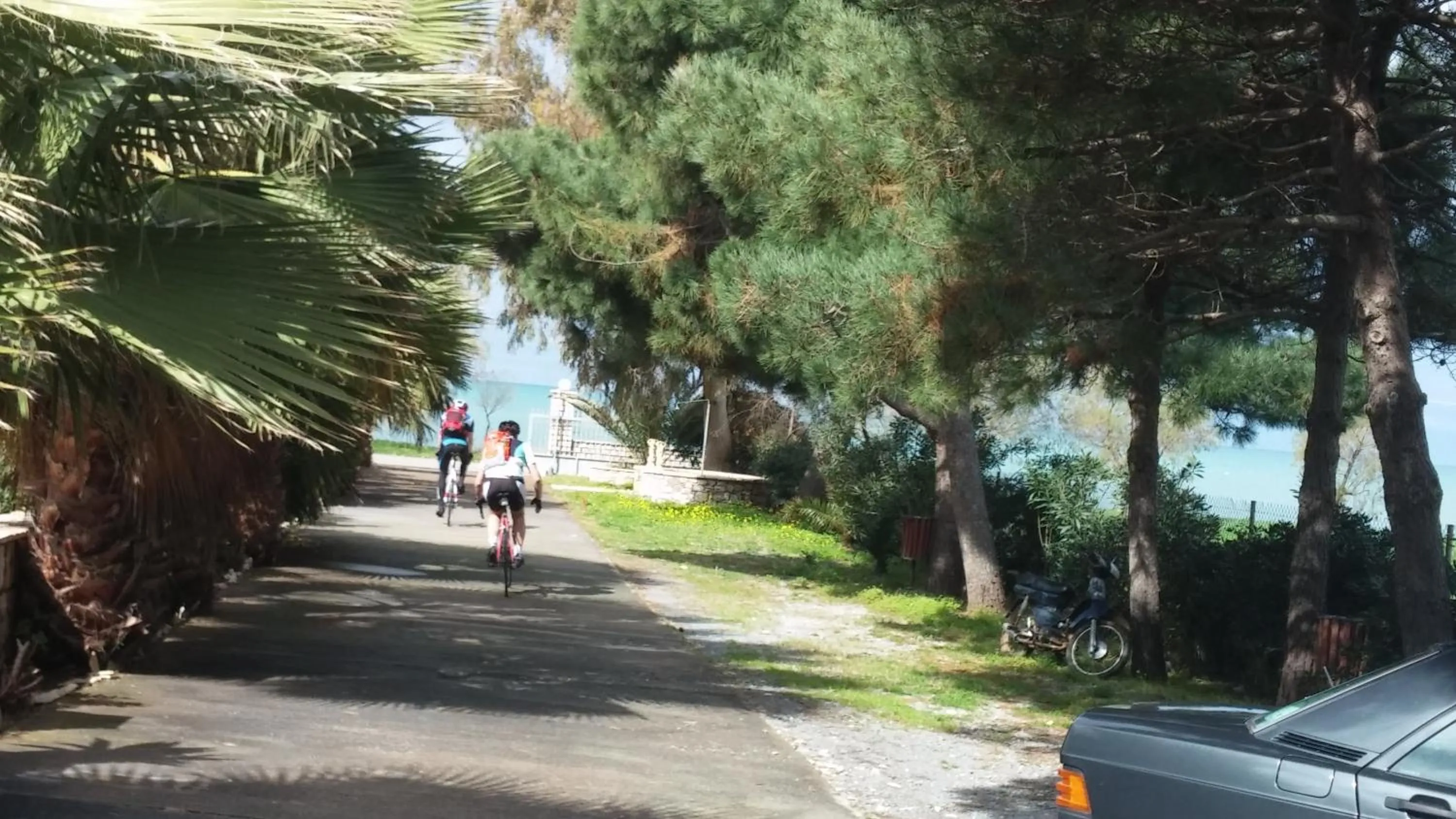 Natural landscape in Irida Beach Resort Suites