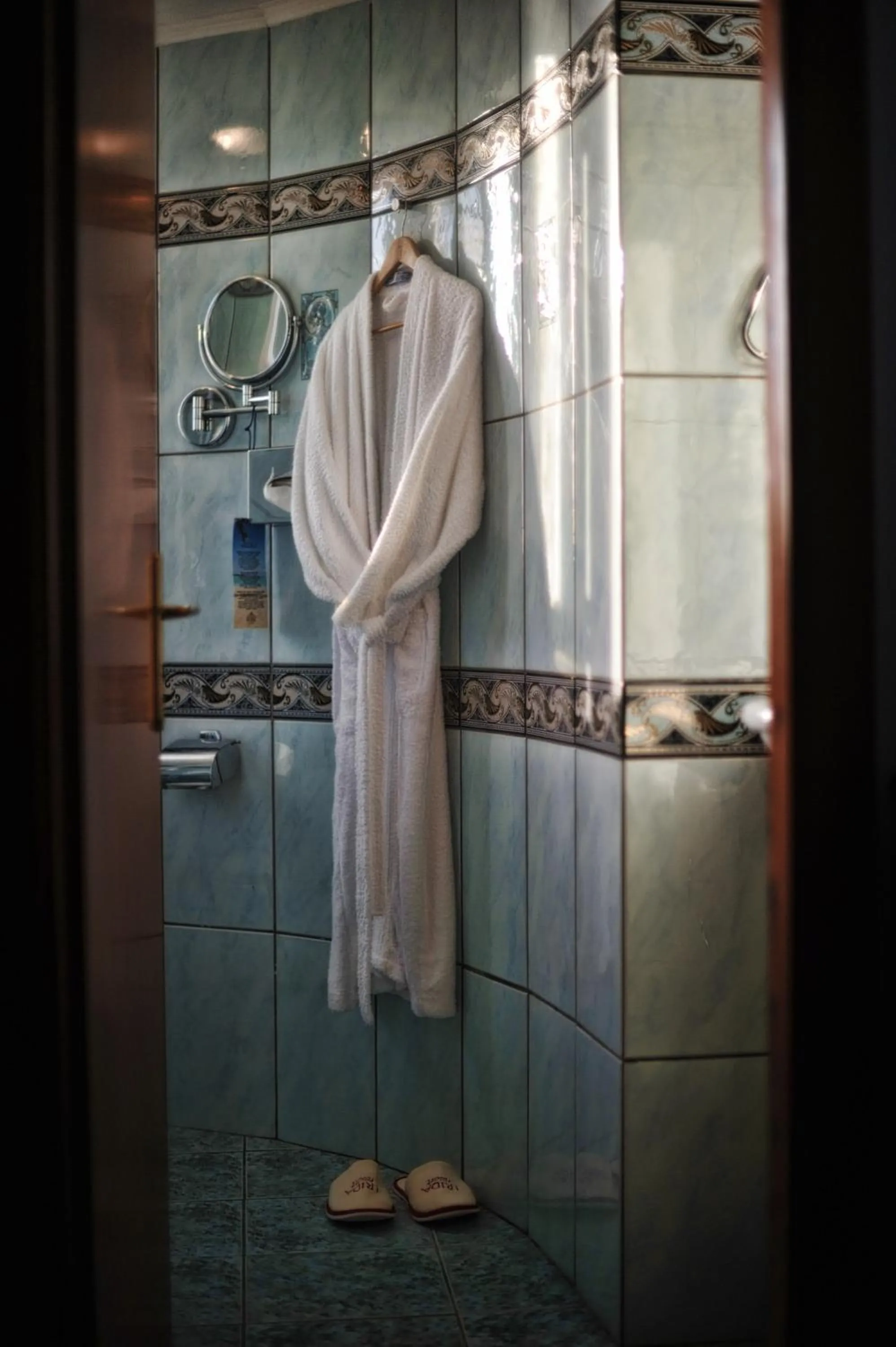 Bathroom in Irida Beach Resort Suites