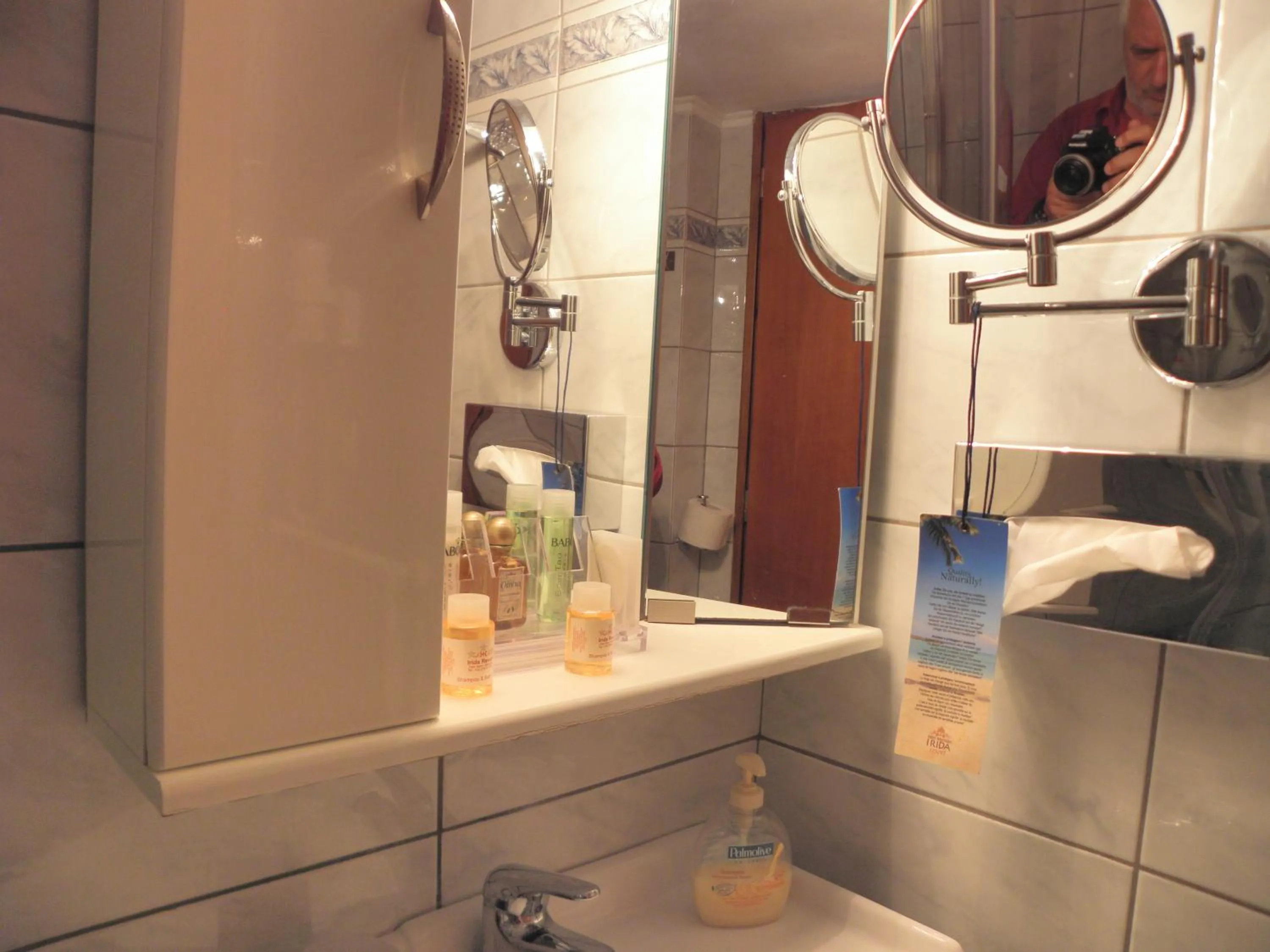 Shower in Irida Beach Resort Suites