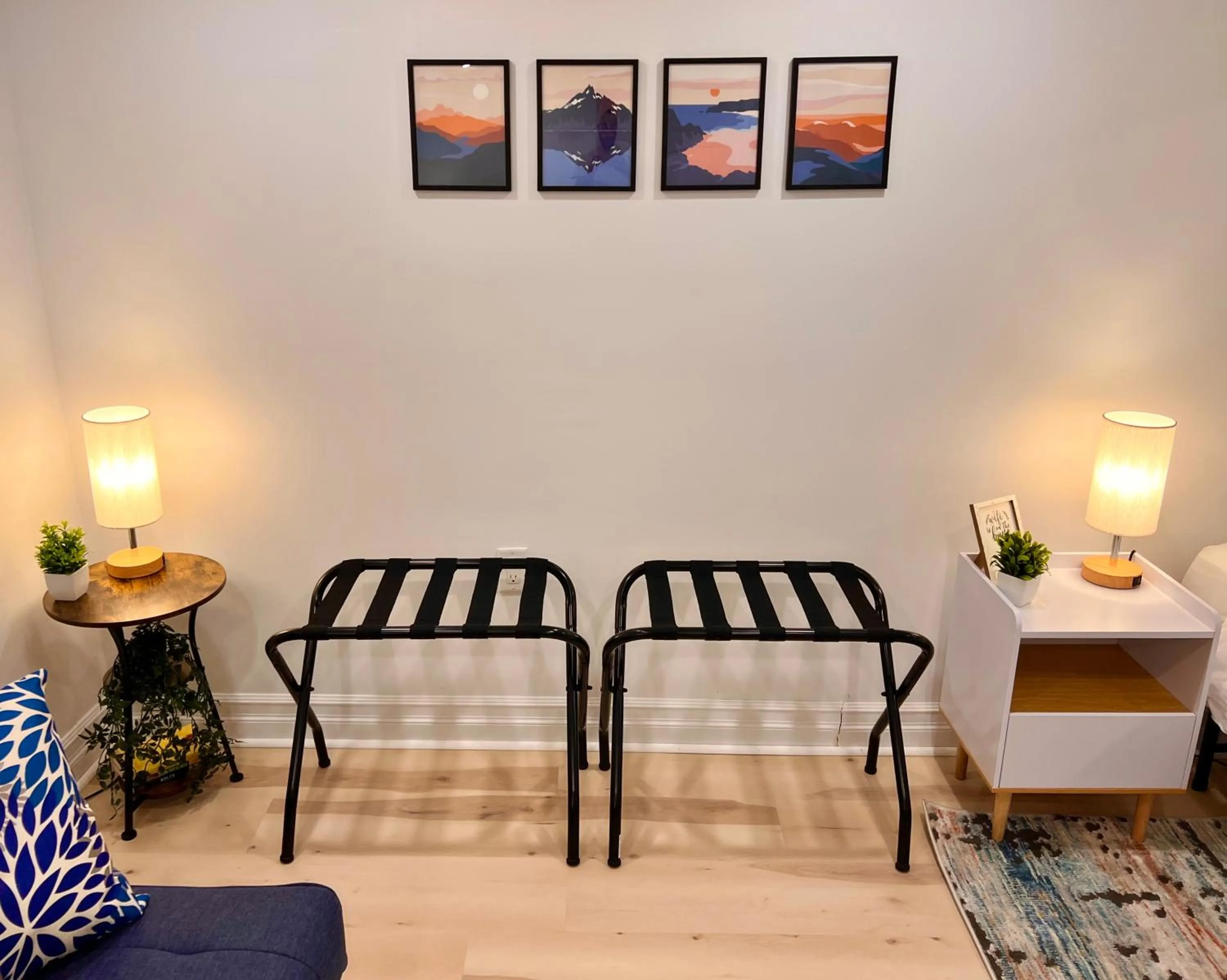 Bedroom in The Boho Oasis