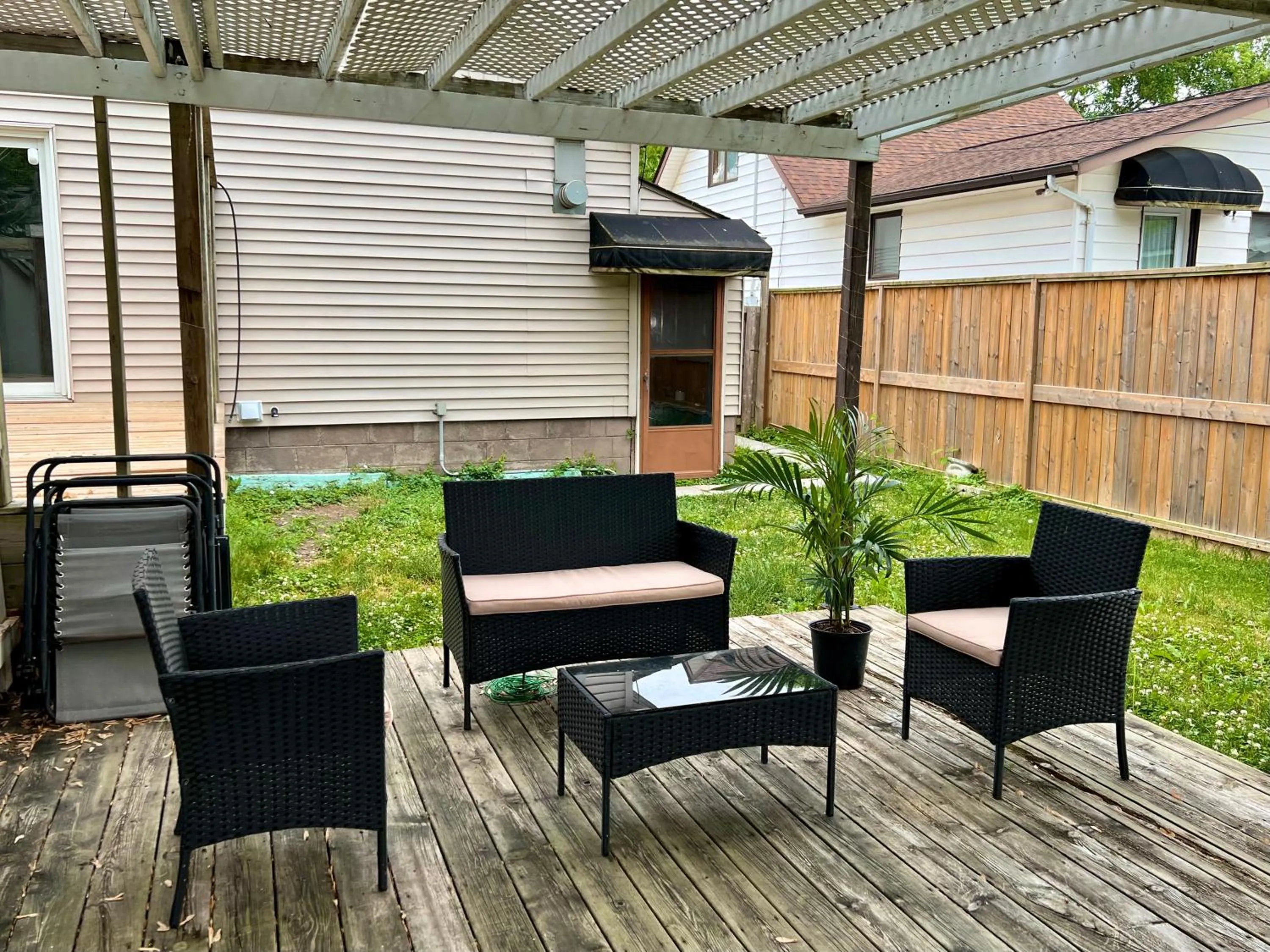 Patio in The Boho Oasis