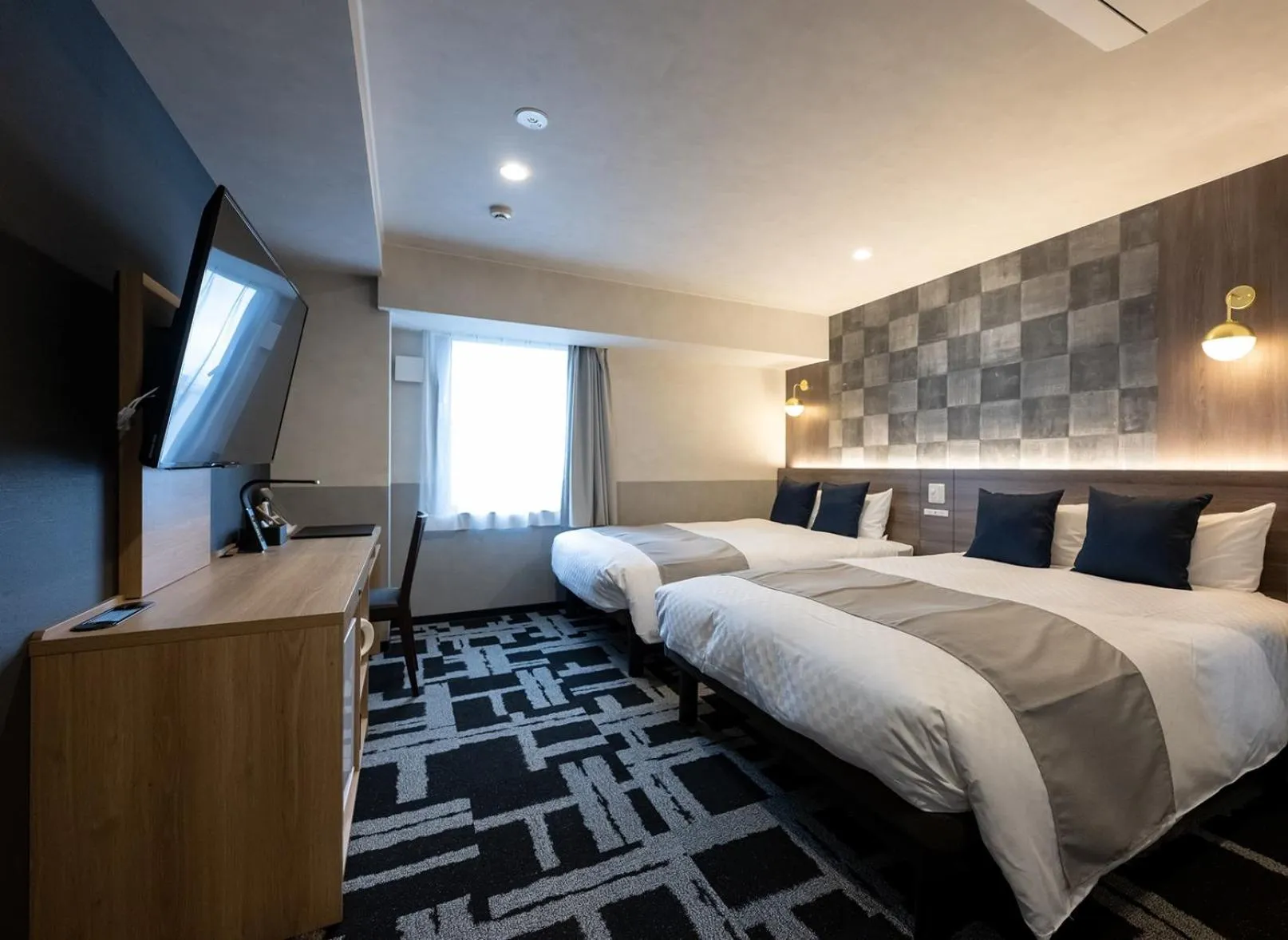 Photo of the whole room, Bed in Hotel KAN-RAKU Akita Kawabata