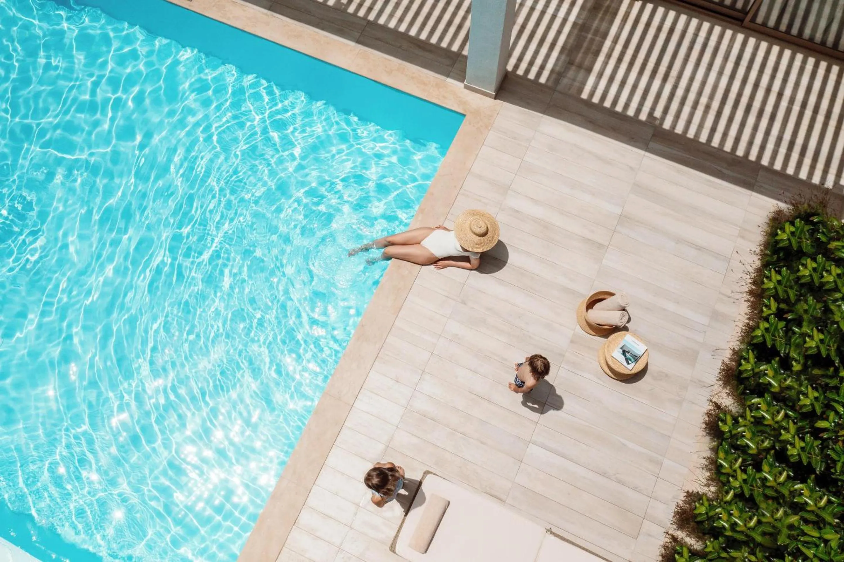 Swimming pool in Ikos Dassia