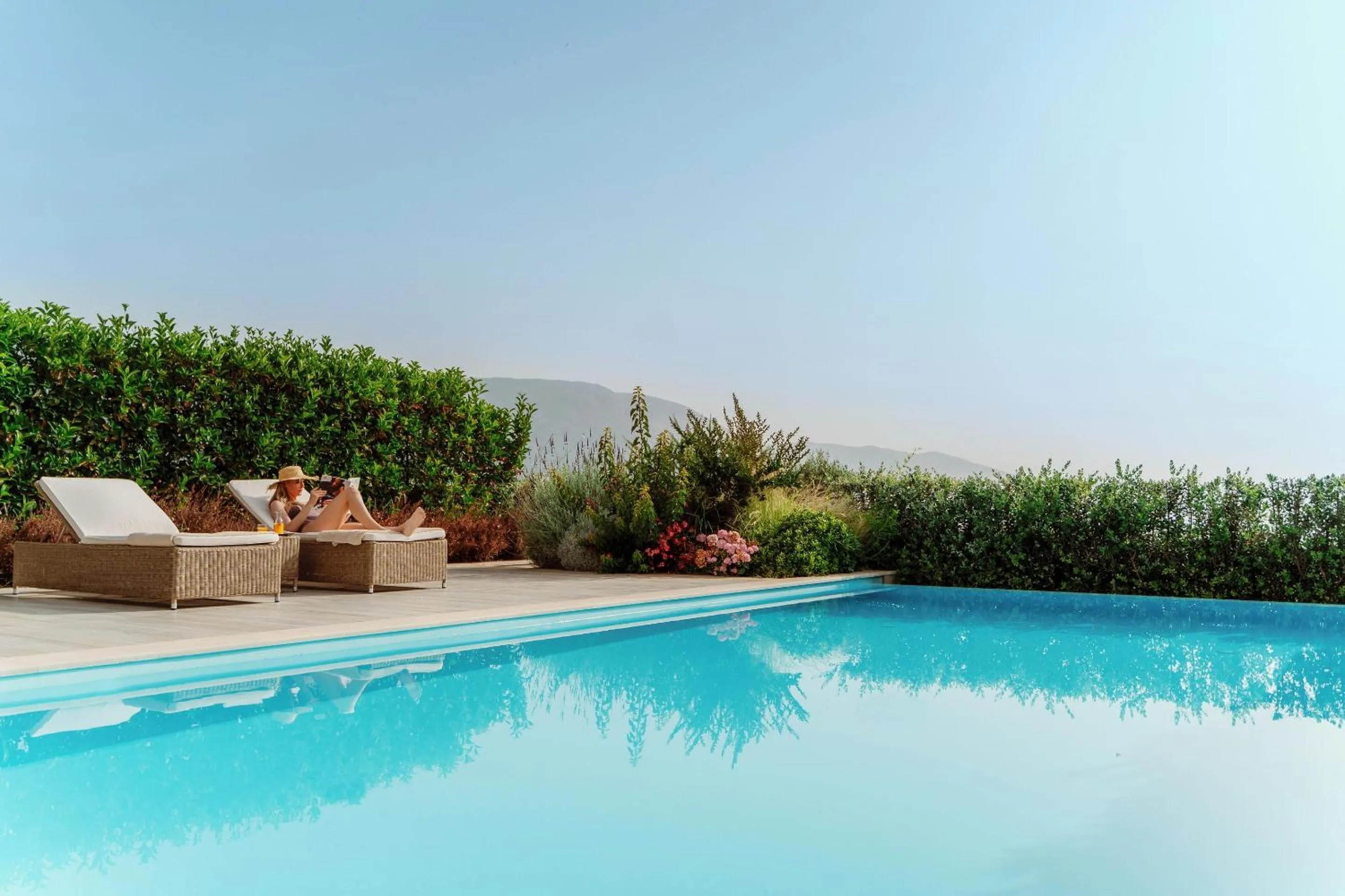 Swimming pool in Ikos Dassia