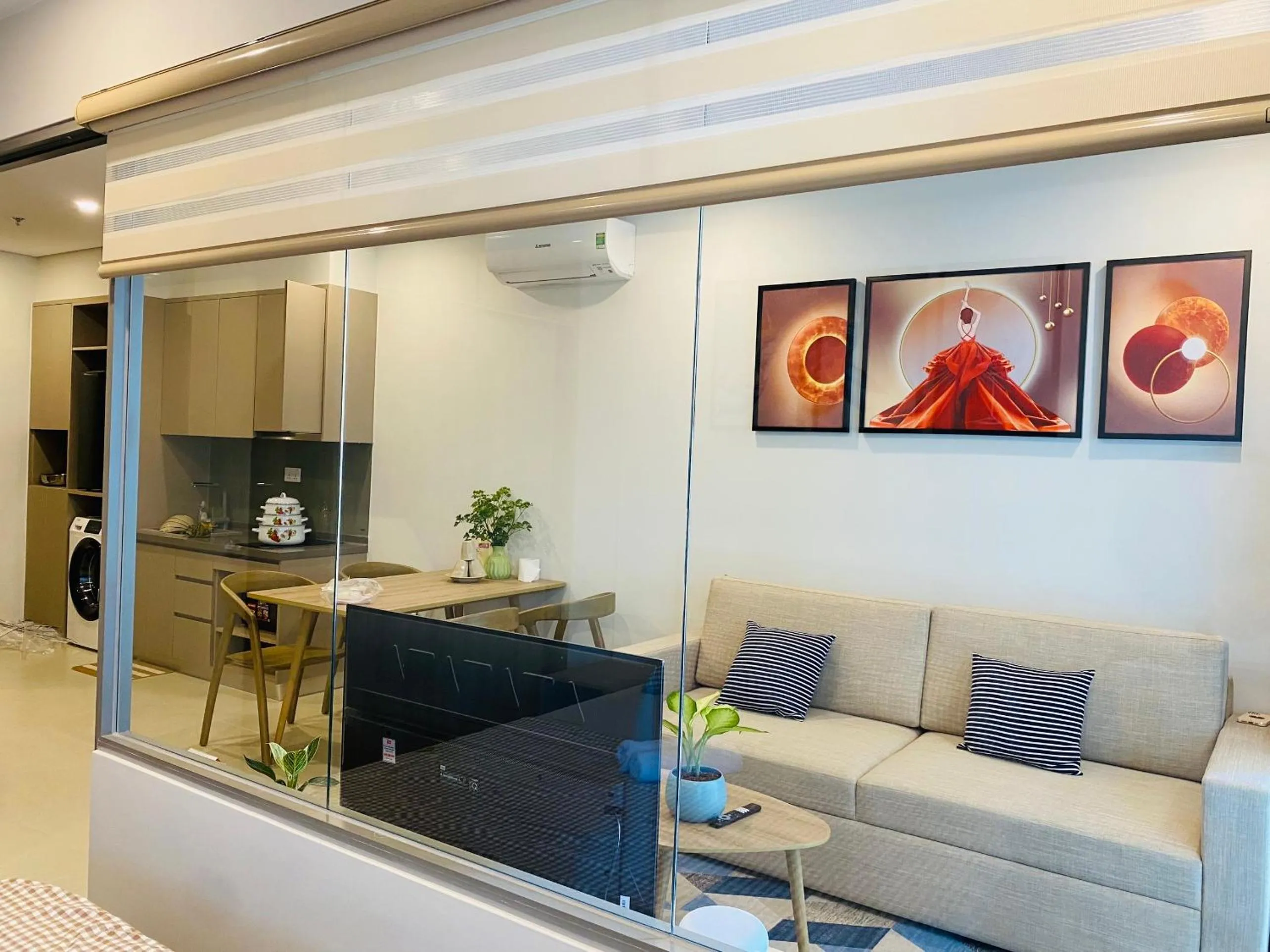 TV and multimedia in The Sóng Apartment Vũng Tàu - Sophia's House