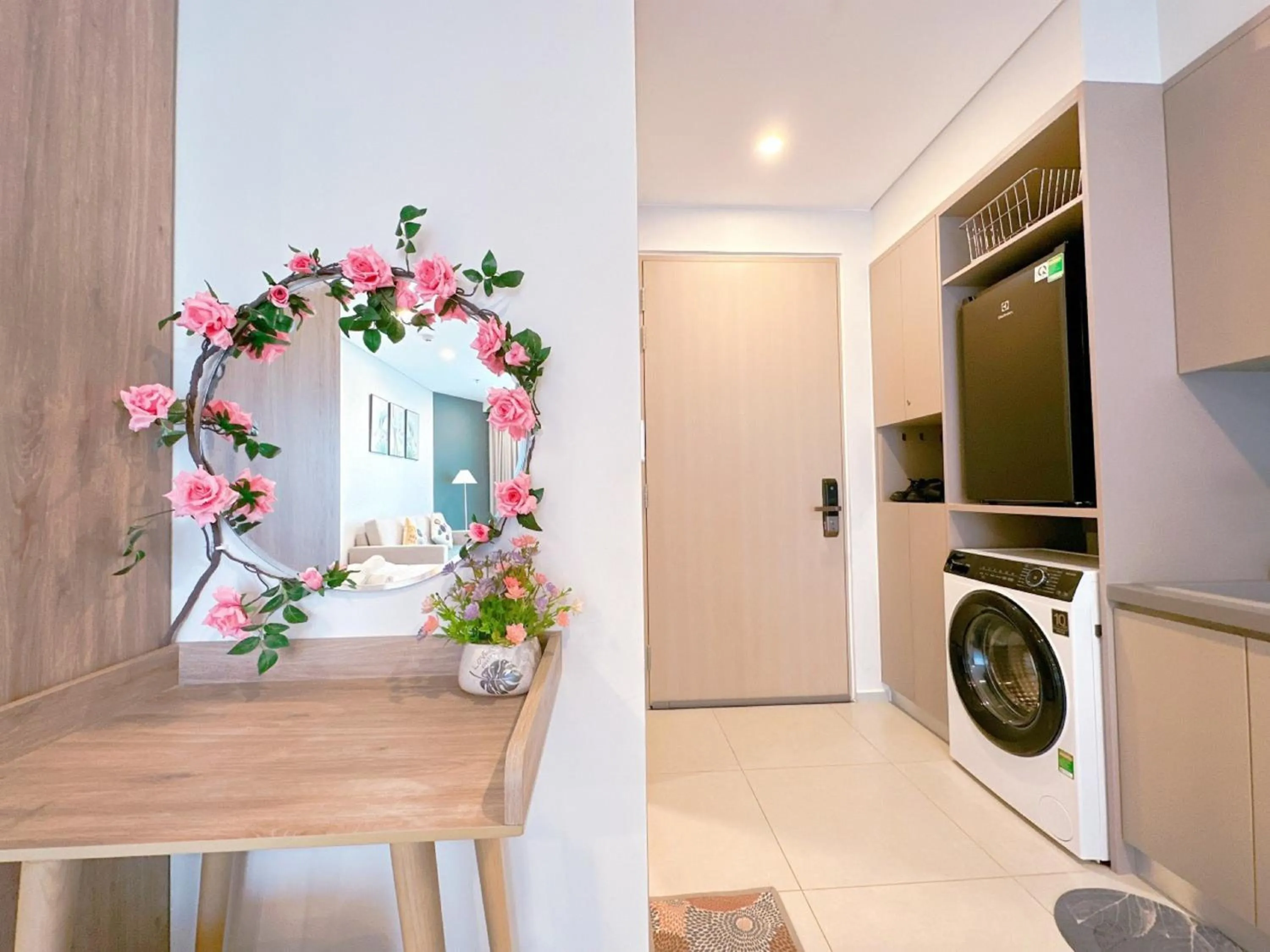 Kitchen or kitchenette in The Sóng Apartment Vũng Tàu - Sophia's House